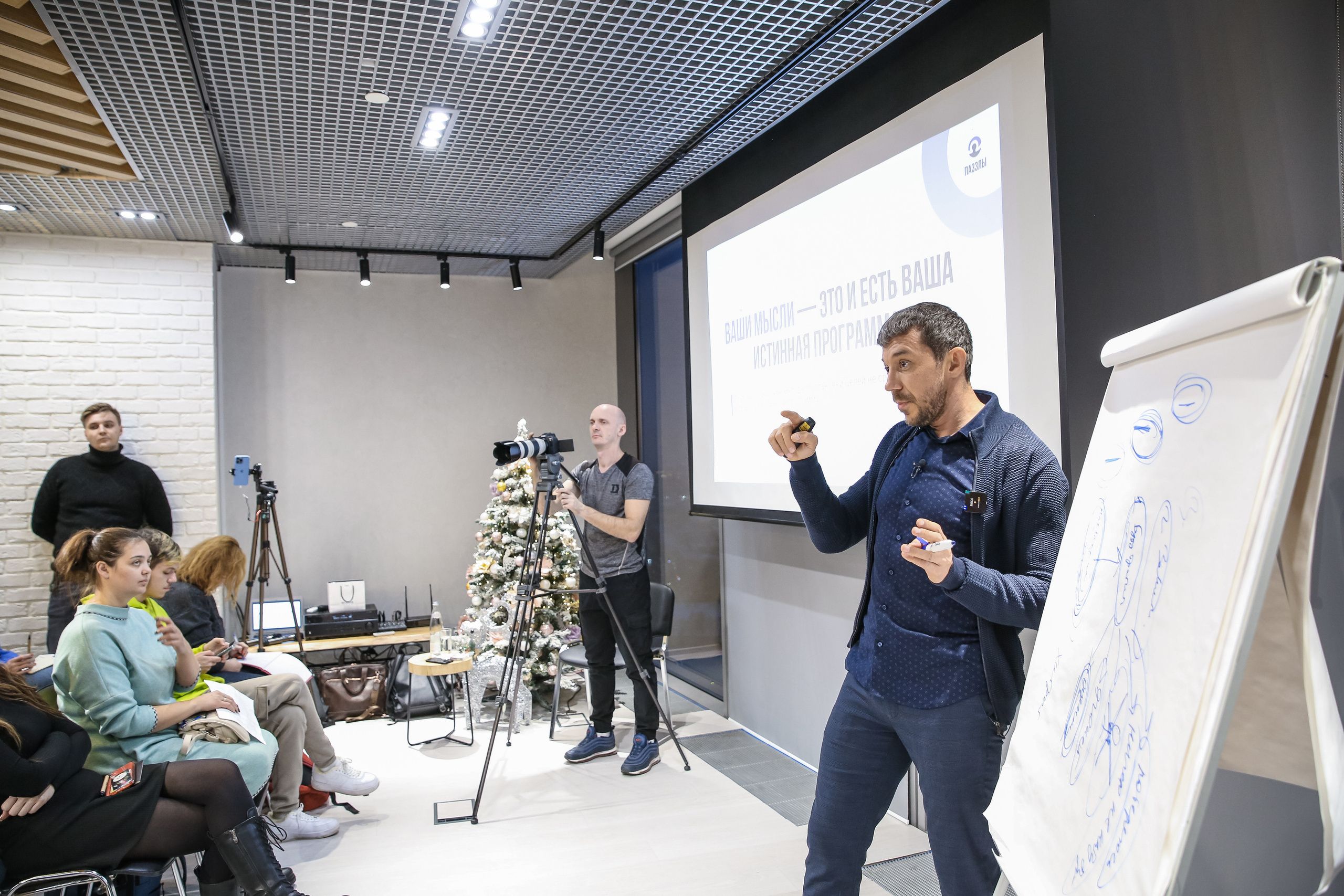 Тренинг Мавлютова МоскваСити. Фотограф и видеограф Анна Домашенко