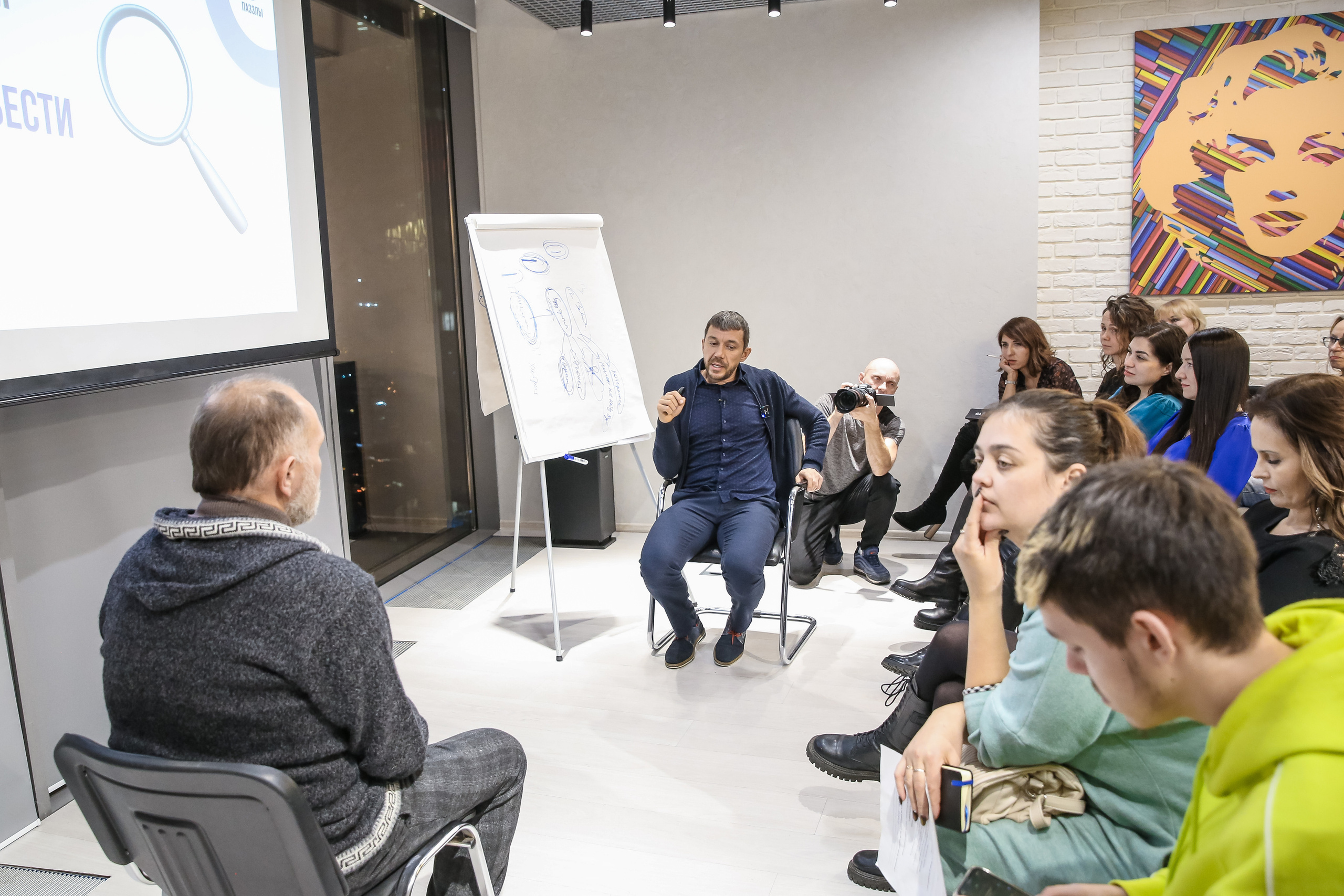 Тренинг Мавлютова МоскваСити. Фотограф и видеограф Анна Домашенко