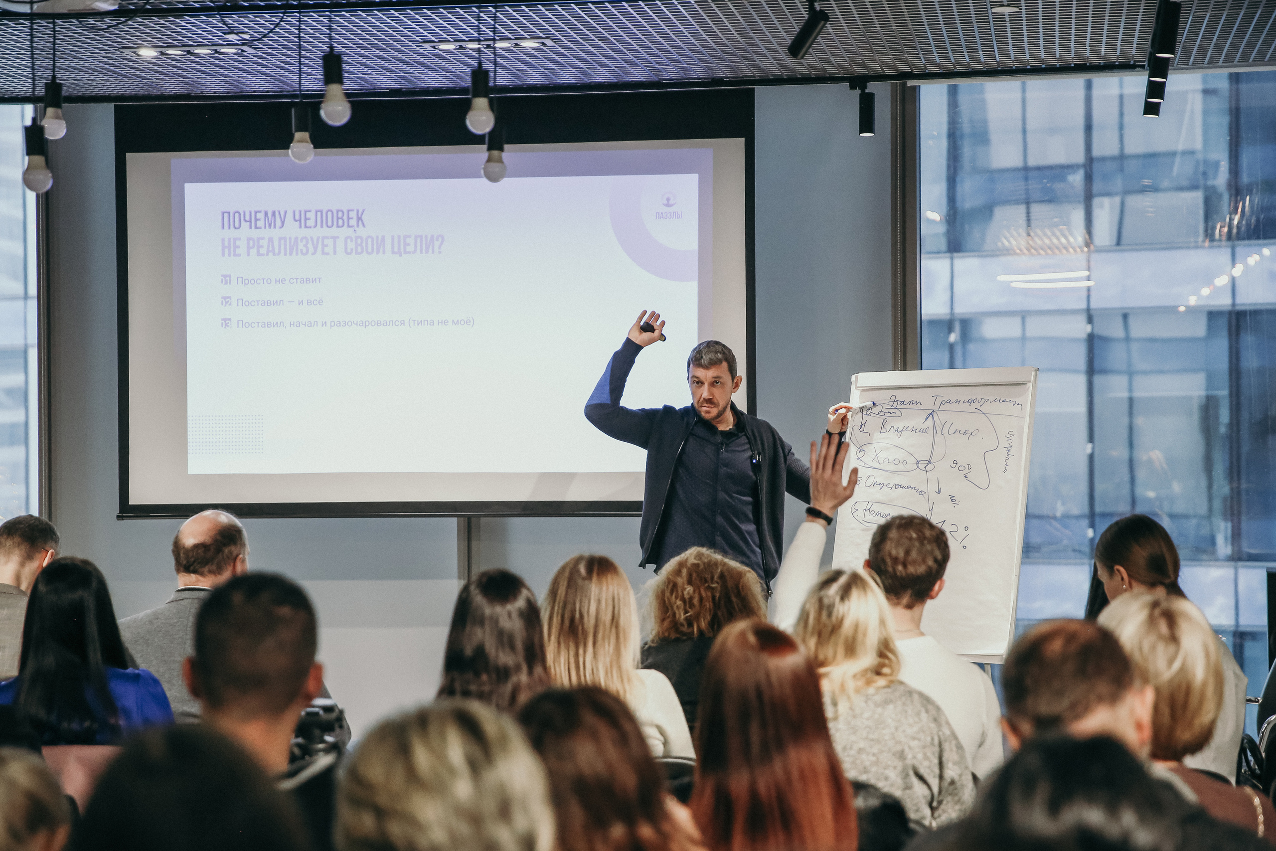 Тренинг Мавлютова МоскваСити. Фотограф и видеограф Анна Домашенко