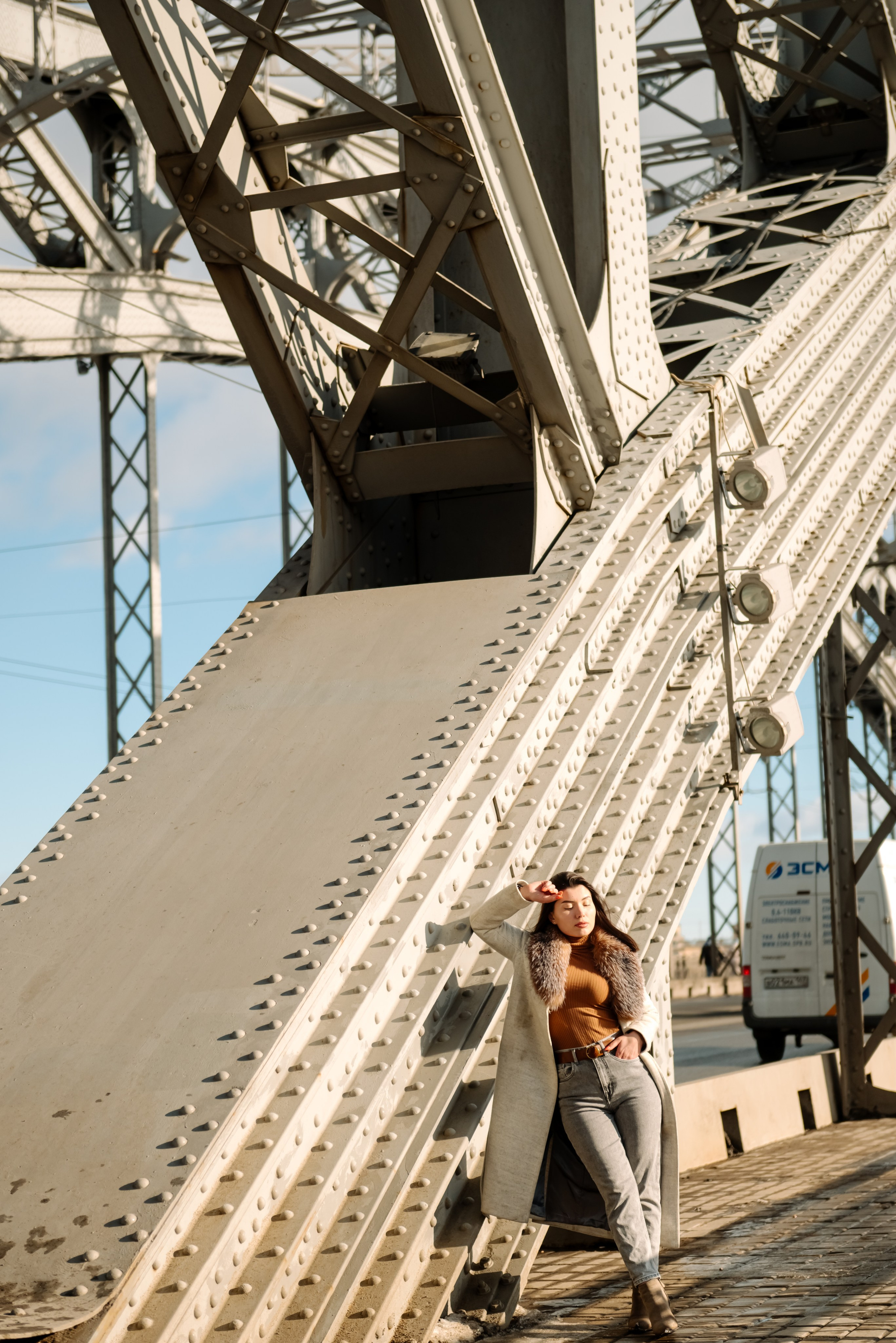 Большеохтинский мост. Свадебный и сеейный фотограф в Санкт-Петербурге Елена Худякова