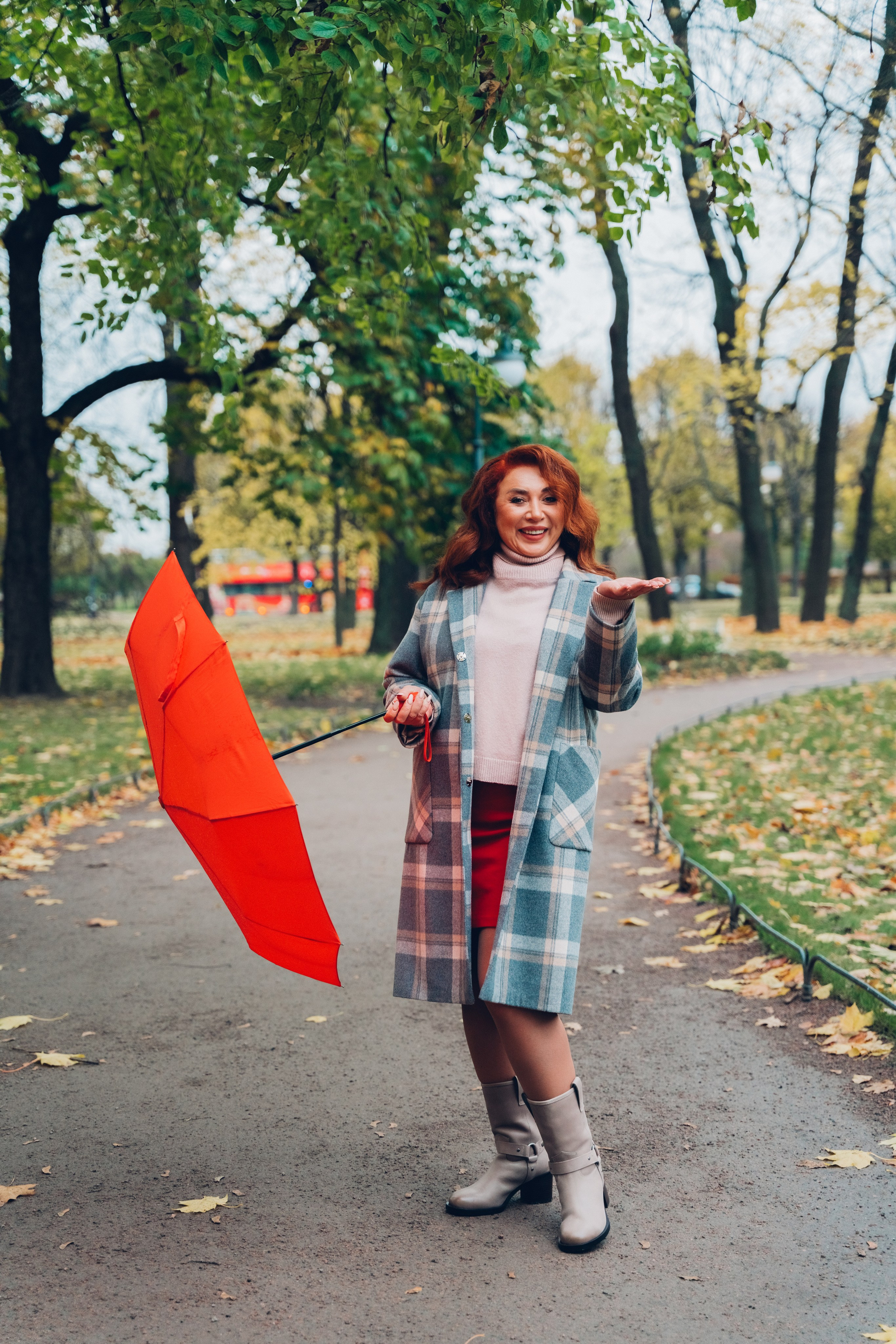 Это про яркую, но не осень… В Михайловском саду Спб. Профессиональный детский и семейный фотограф в Москве Диля Грошева