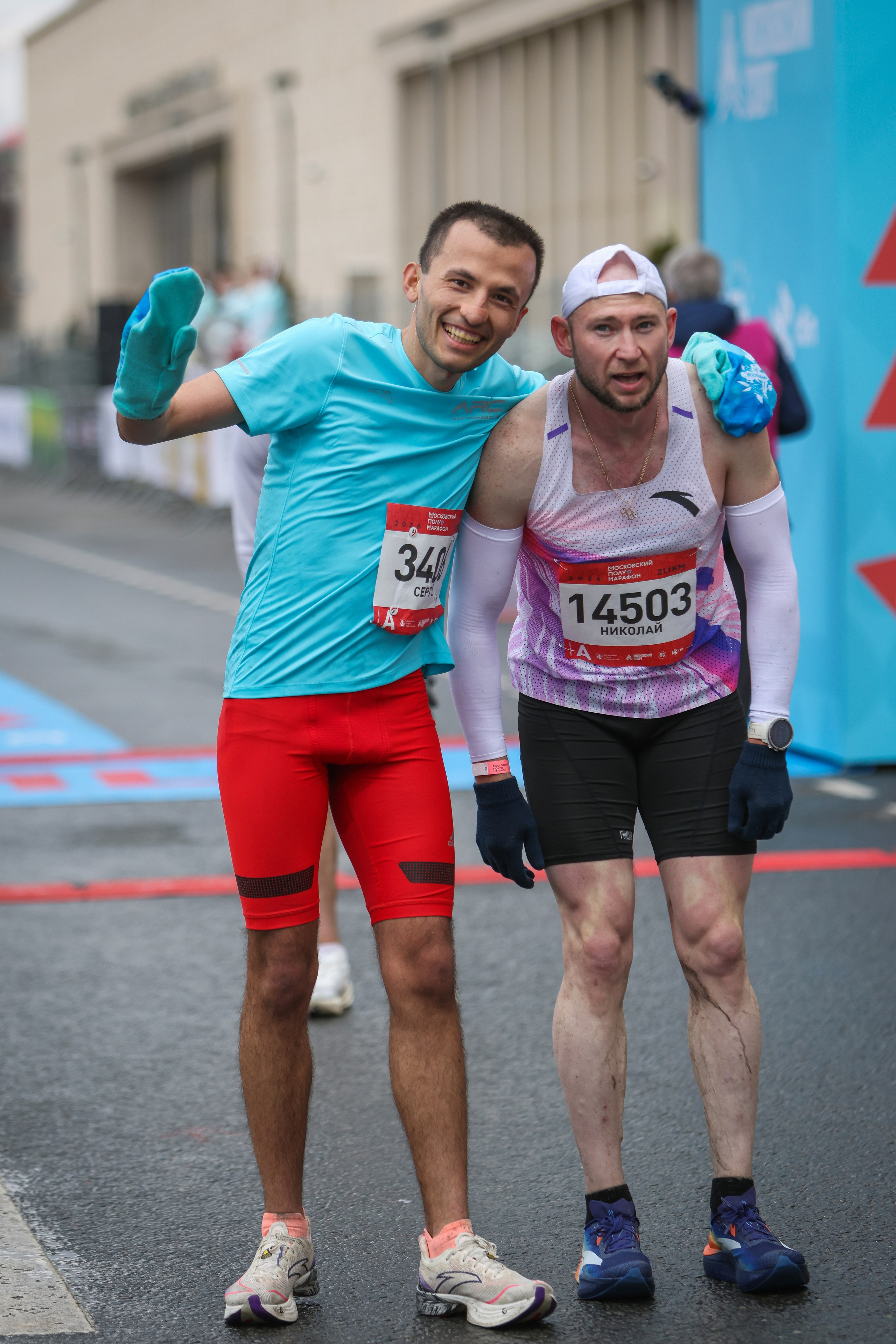 Московский полумарафон 25 и 26.04.26. Фотограф Сергей Ловкий