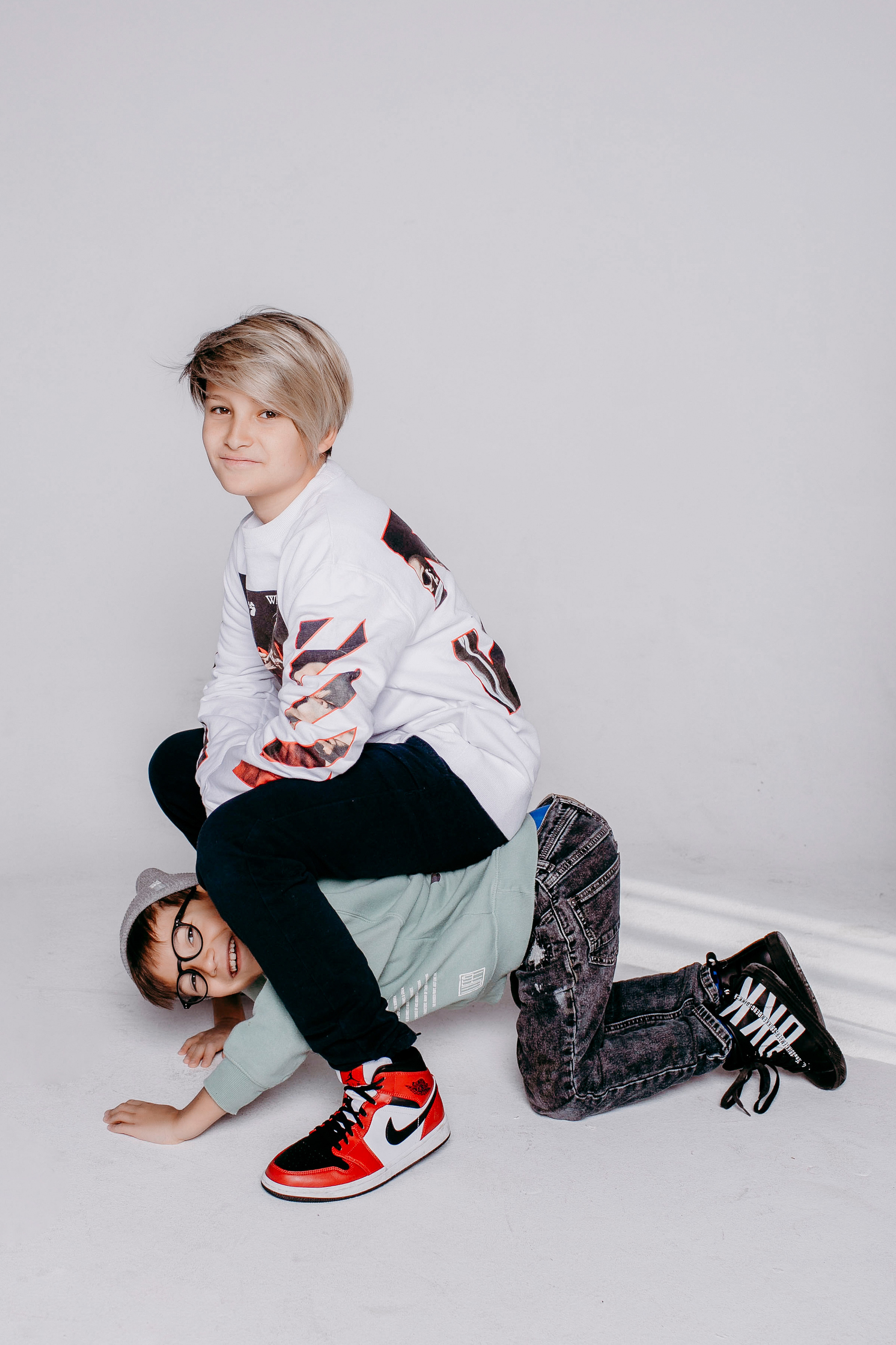 Клим, Настя, Гоша, Саша. Фотограф в Москве Шаганова Нина