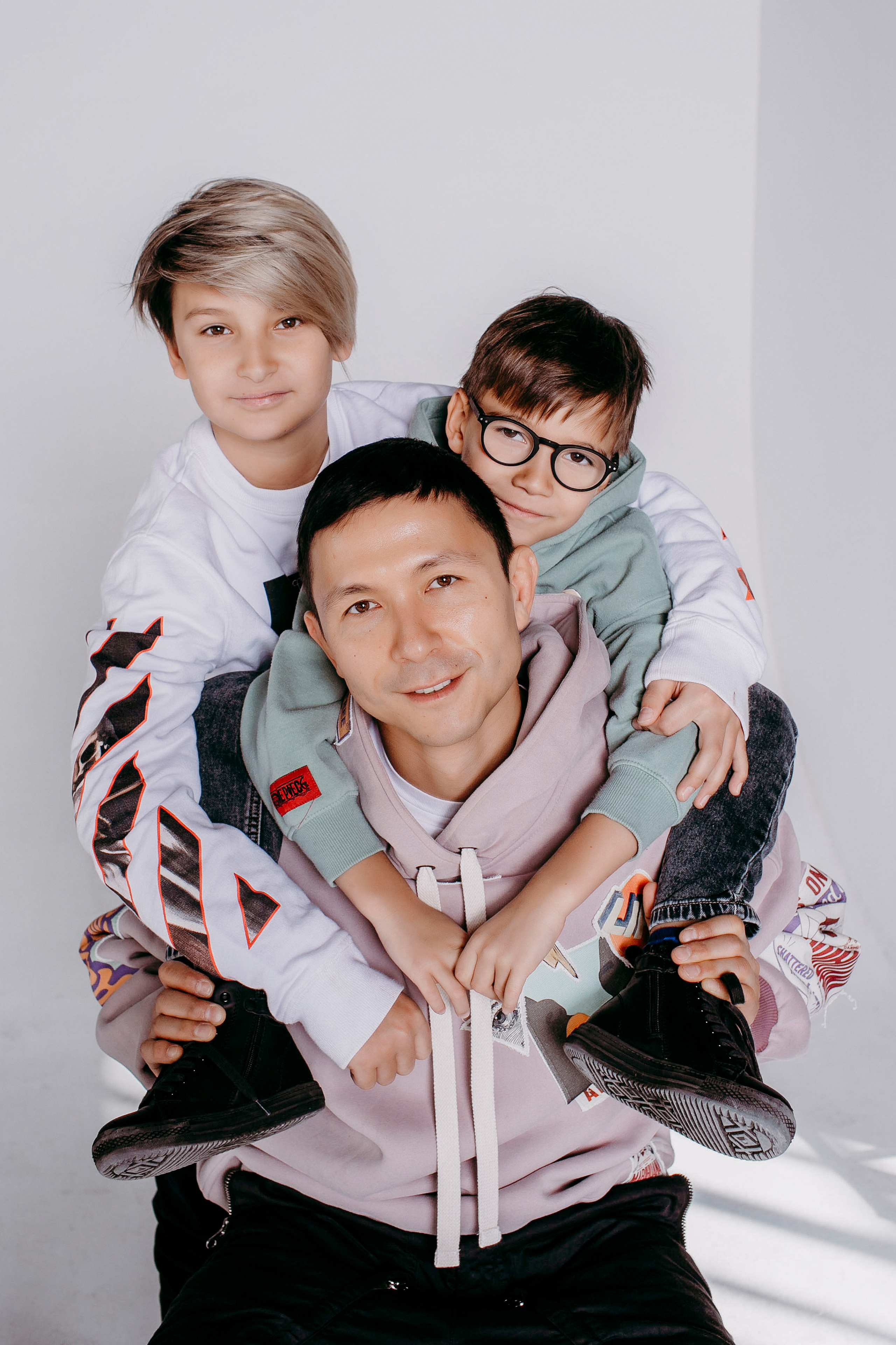 Клим, Настя, Гоша, Саша. Фотограф в Москве Шаганова Нина