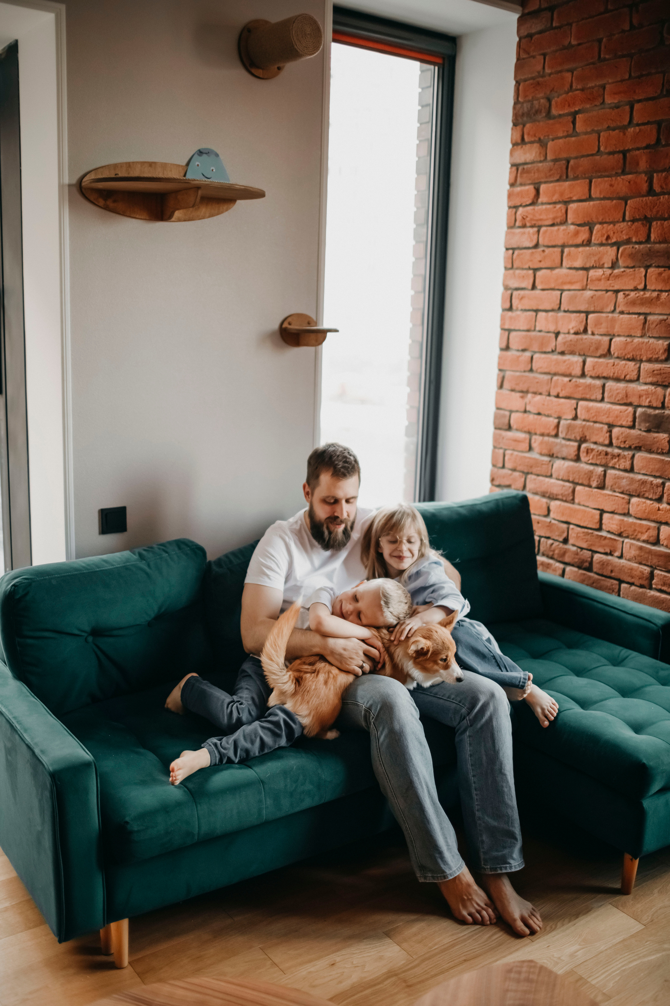 Семейная фотосессия в студии