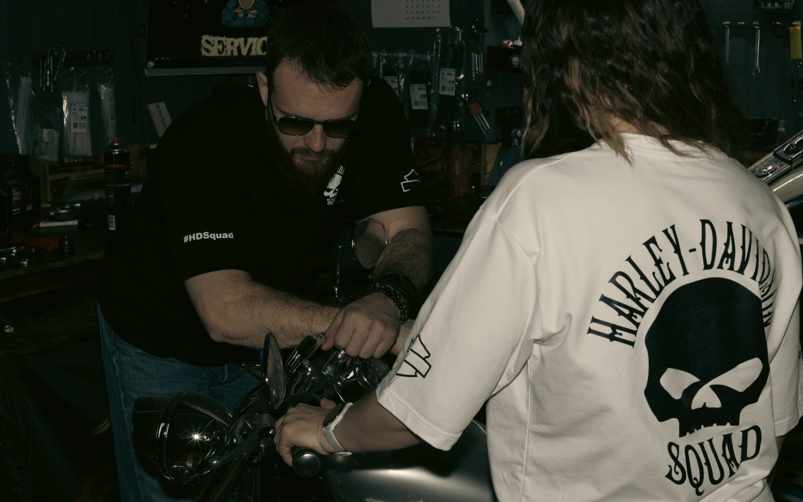 Harley-Davidson Squad (Мерч). Павел Варг. Индивидуальный фотограф в Москве и Московской области