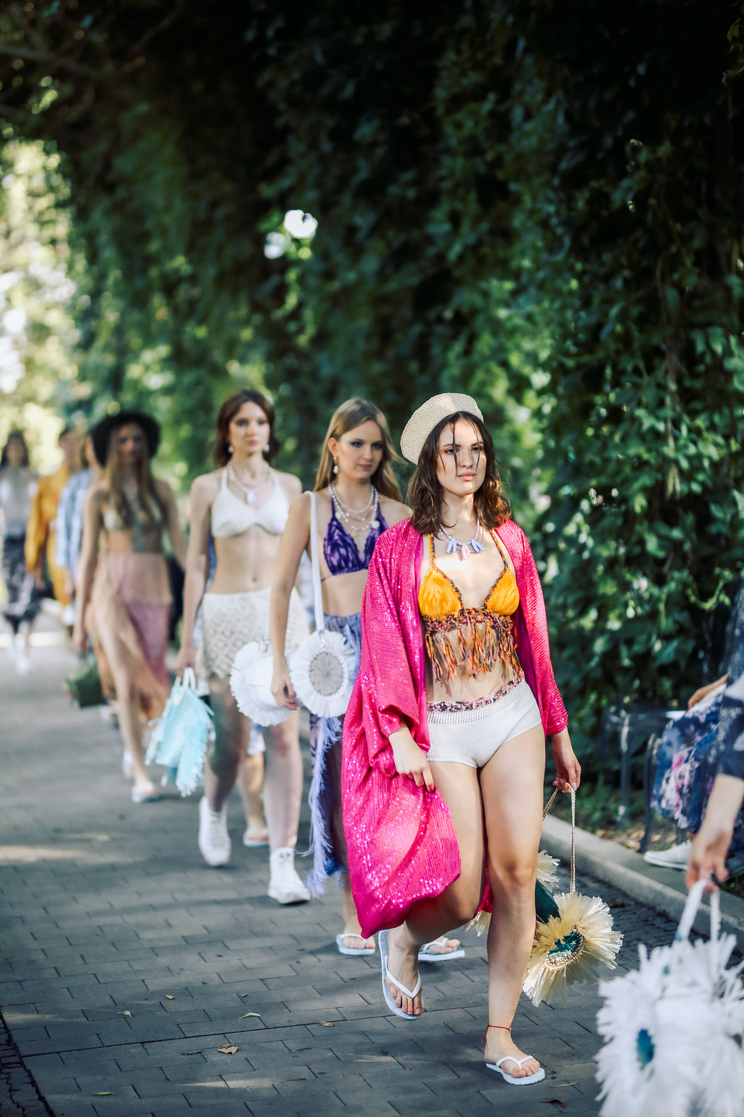 Зелёный подиум. Фотограф Анастасия Залевская