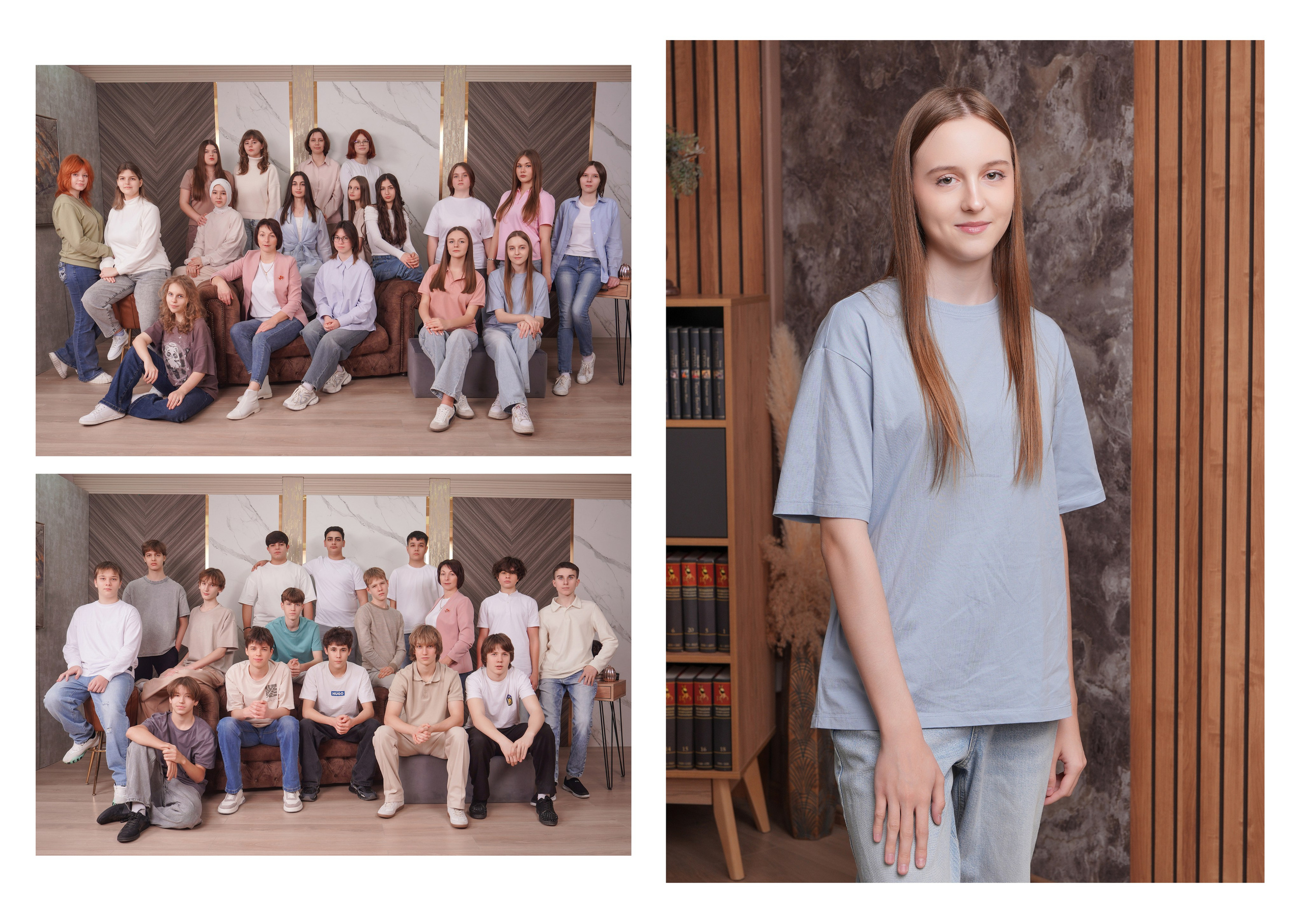 ШКОЛА 105 9 В. Красивый выпускной альбом в Краснодаре