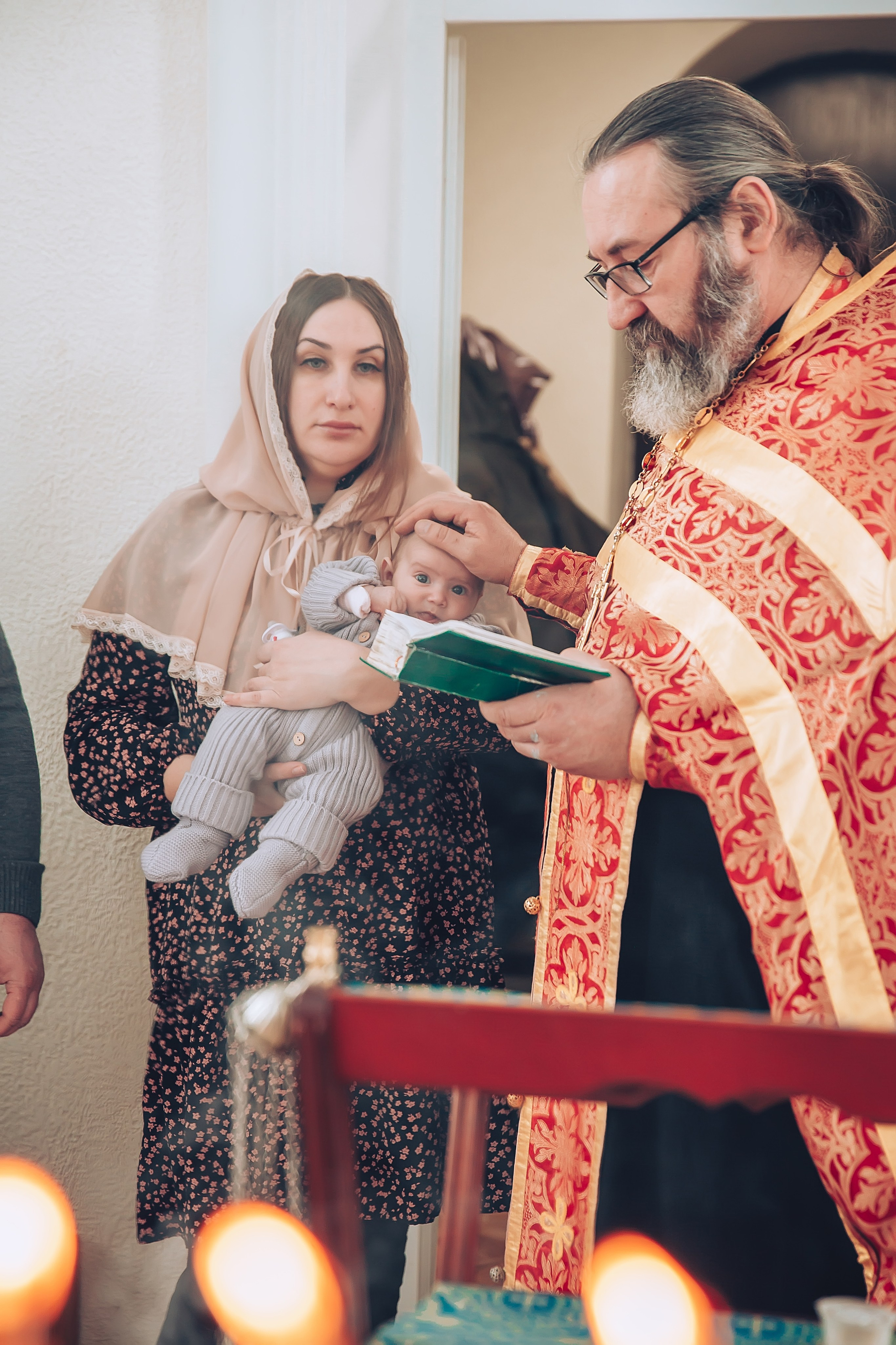 Крещение Анастасии. Школьный и детский фотограф Старожилово