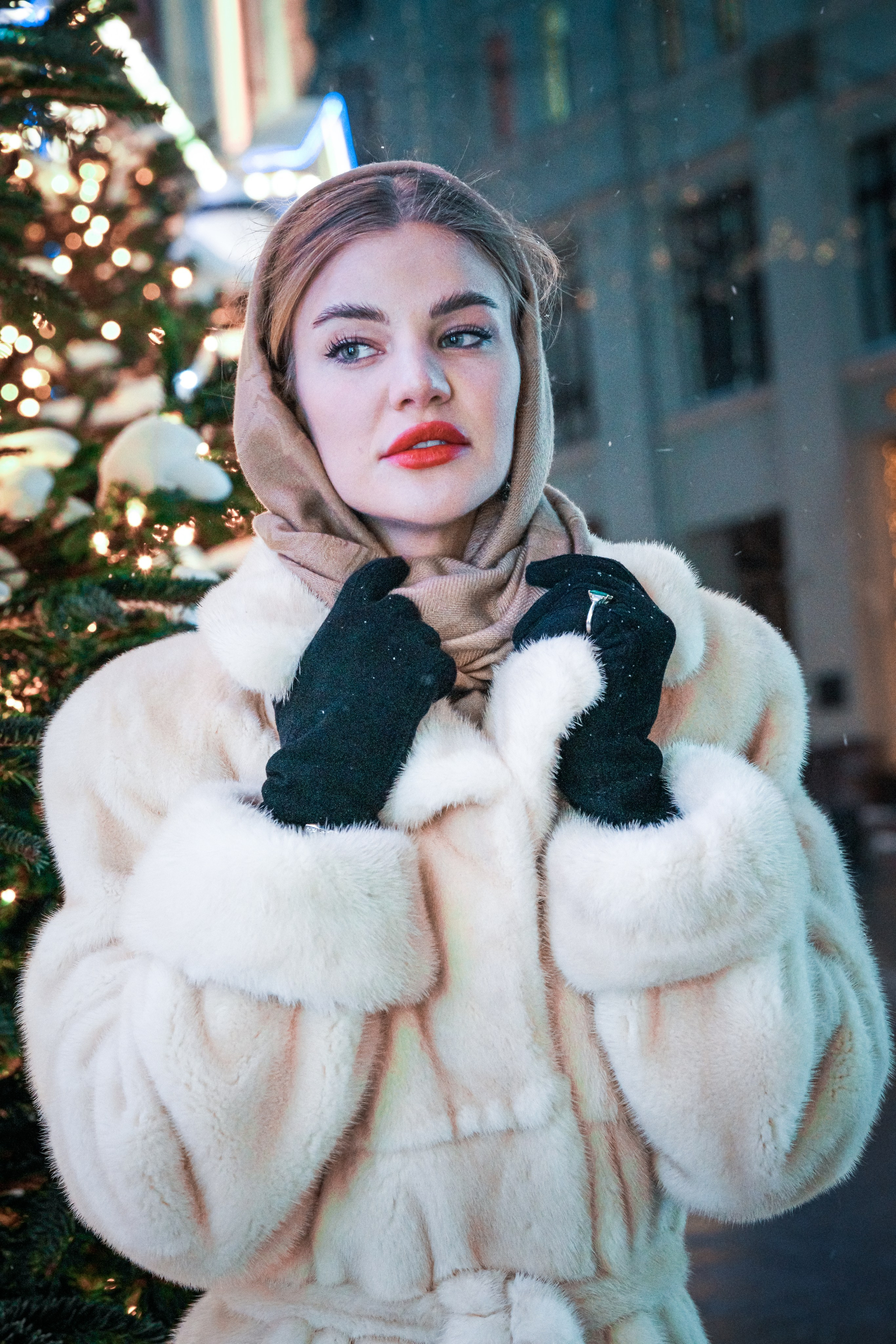 Зимняя фотосессия в Москве