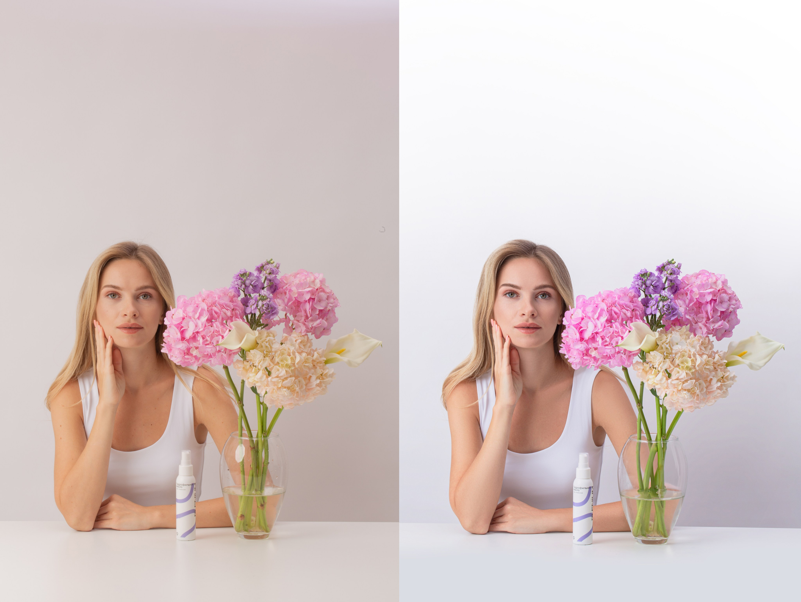 Для рекламы косметики