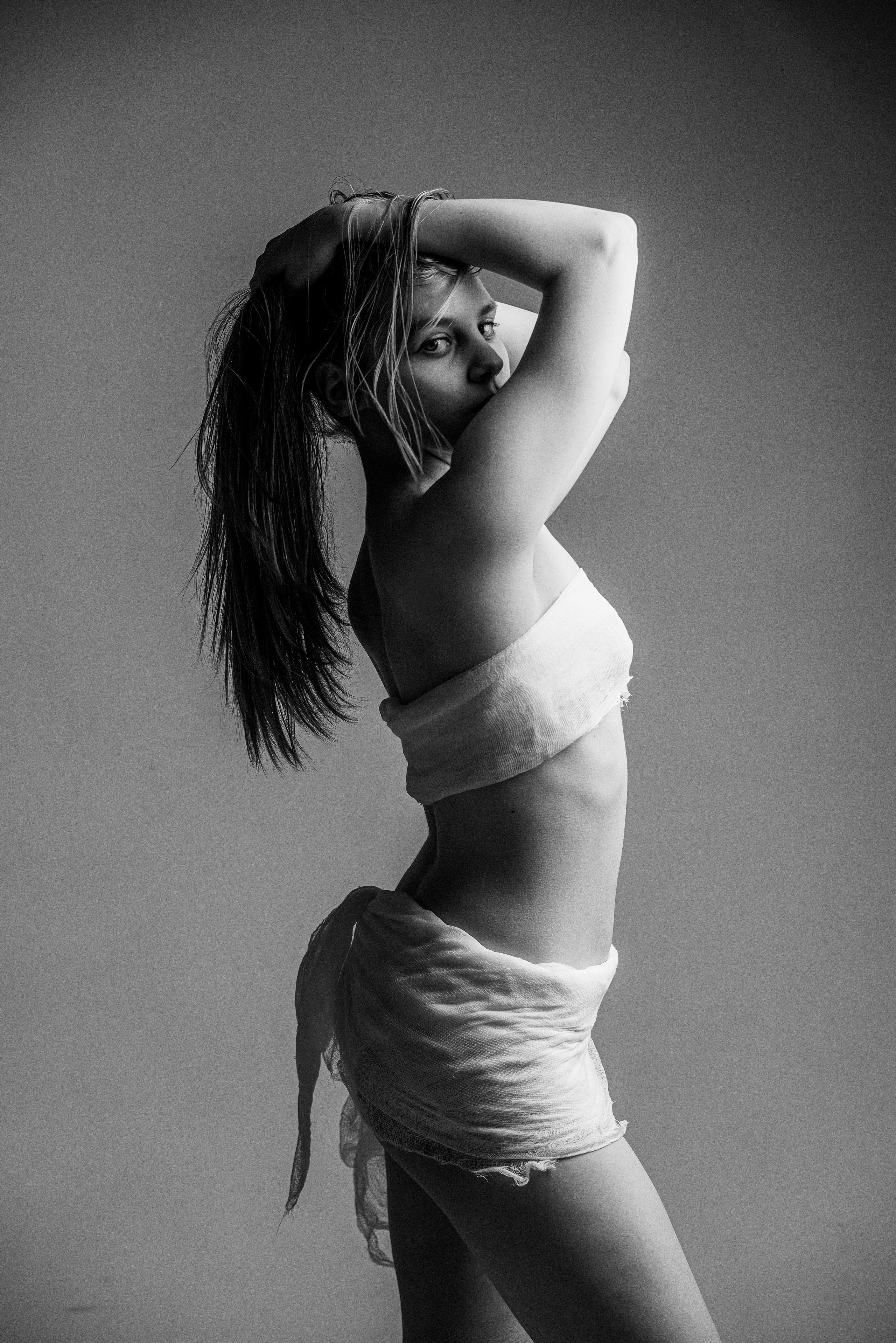 Алёна в ЧБ. Фотограф в Волгограде и Волжском Александр Горбань