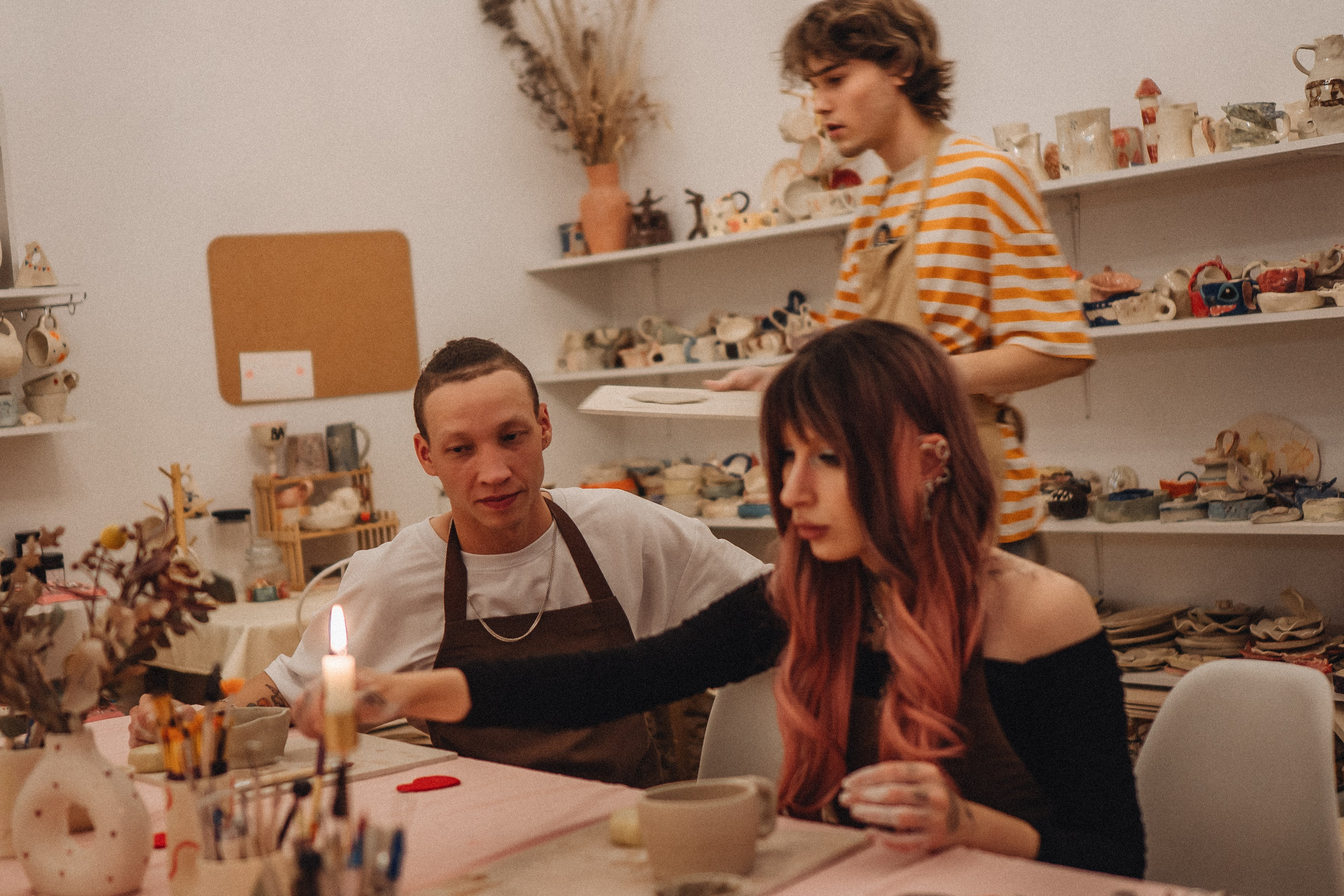 СВИДАНИЕ В ГОНЧАРНОЙ МАСТЕРСКОЙ. Профессиональный фотограф, Санкт-Петербург — Виктория Богомолова