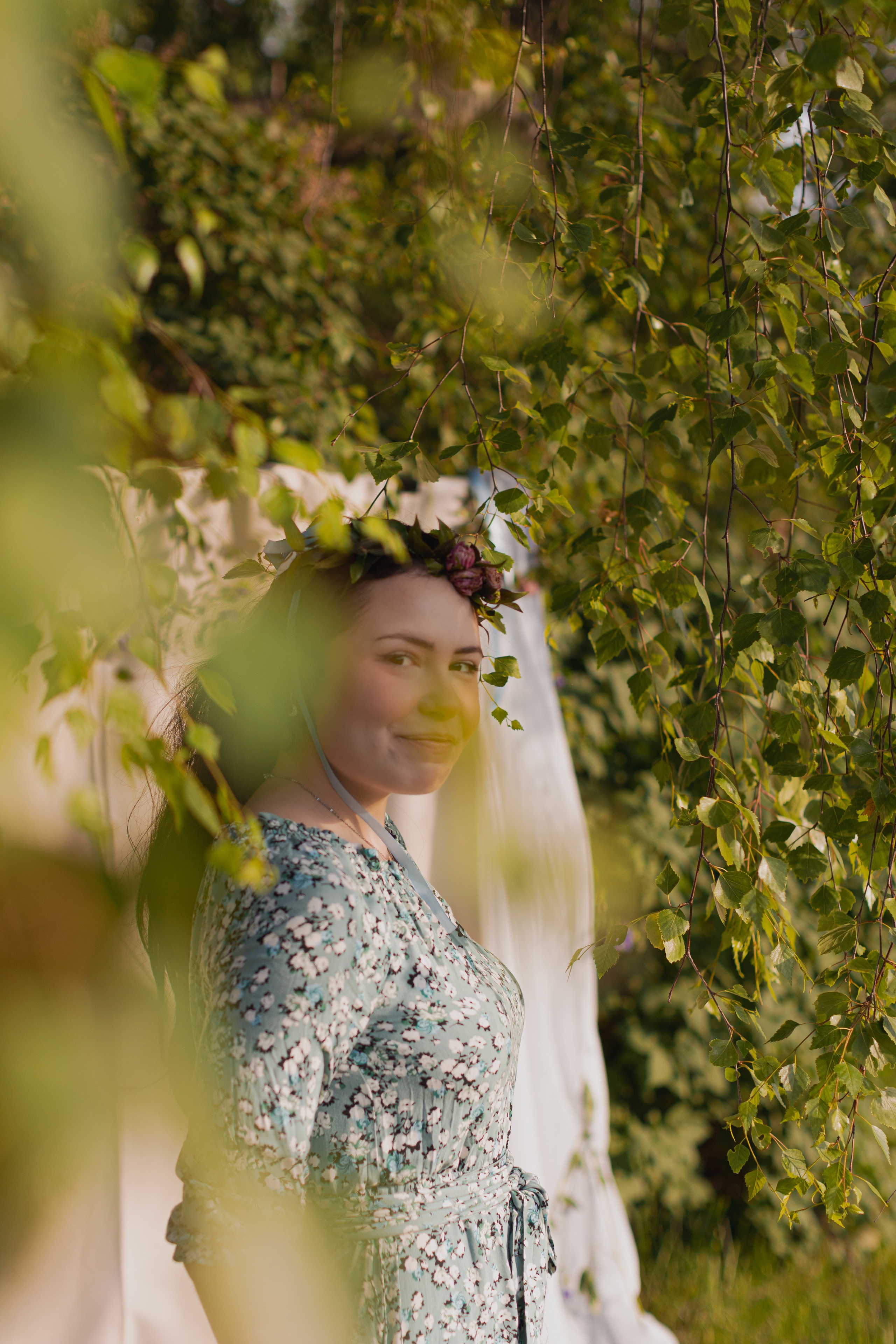 Мк Сирень на зеркале (девичник в парке). Анастасия Ракчеева Художник