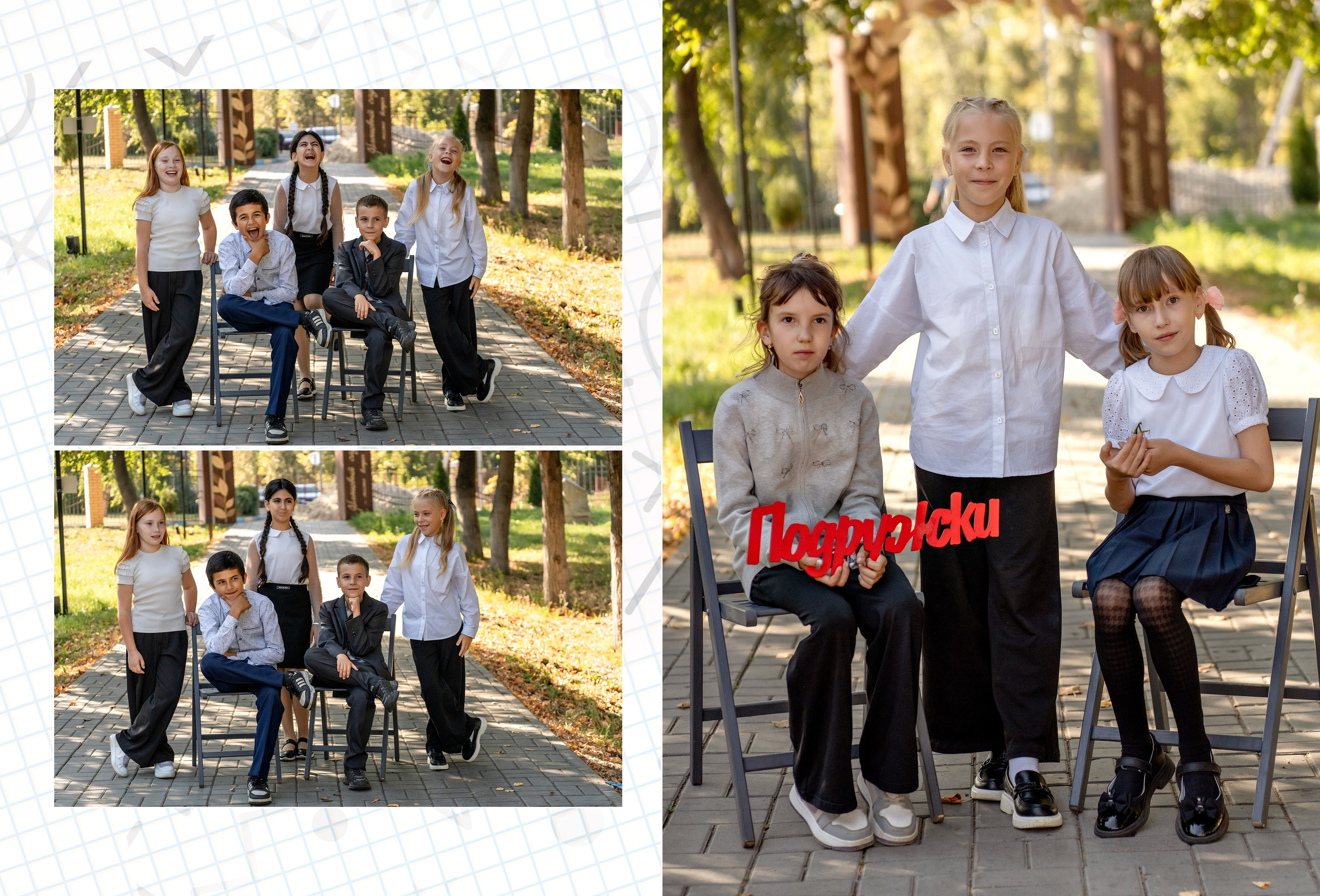 Книга на 8 разворотов 2025. Школьный и семейный фотограф в Ульяновске Елена Агафонова