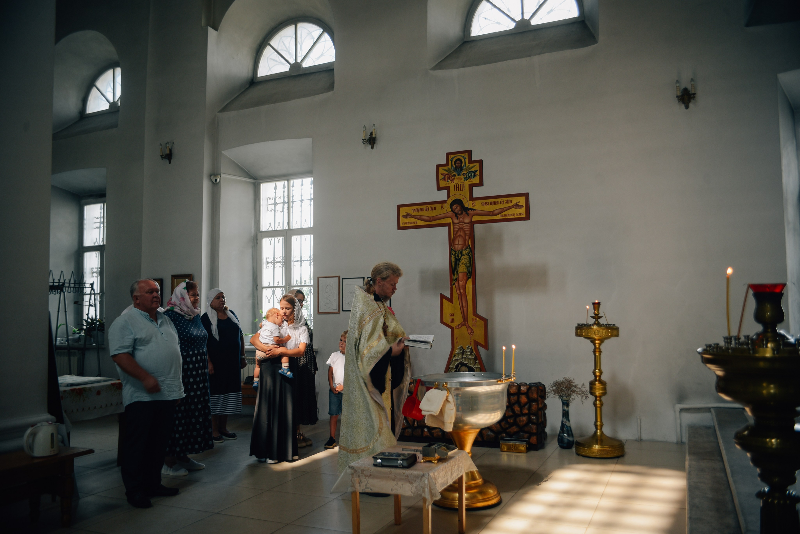 Крещение Леонида. Фотограф Лола Волна, город Москва