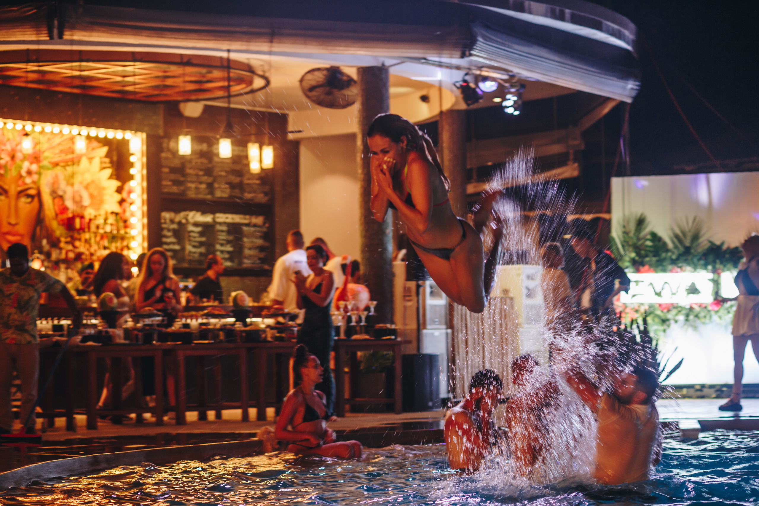 Вечеринка компании EWA в Angel Beach (Унаватуна, Шри-Ланка). Фотограф Марина Каныгина (Федосеева)