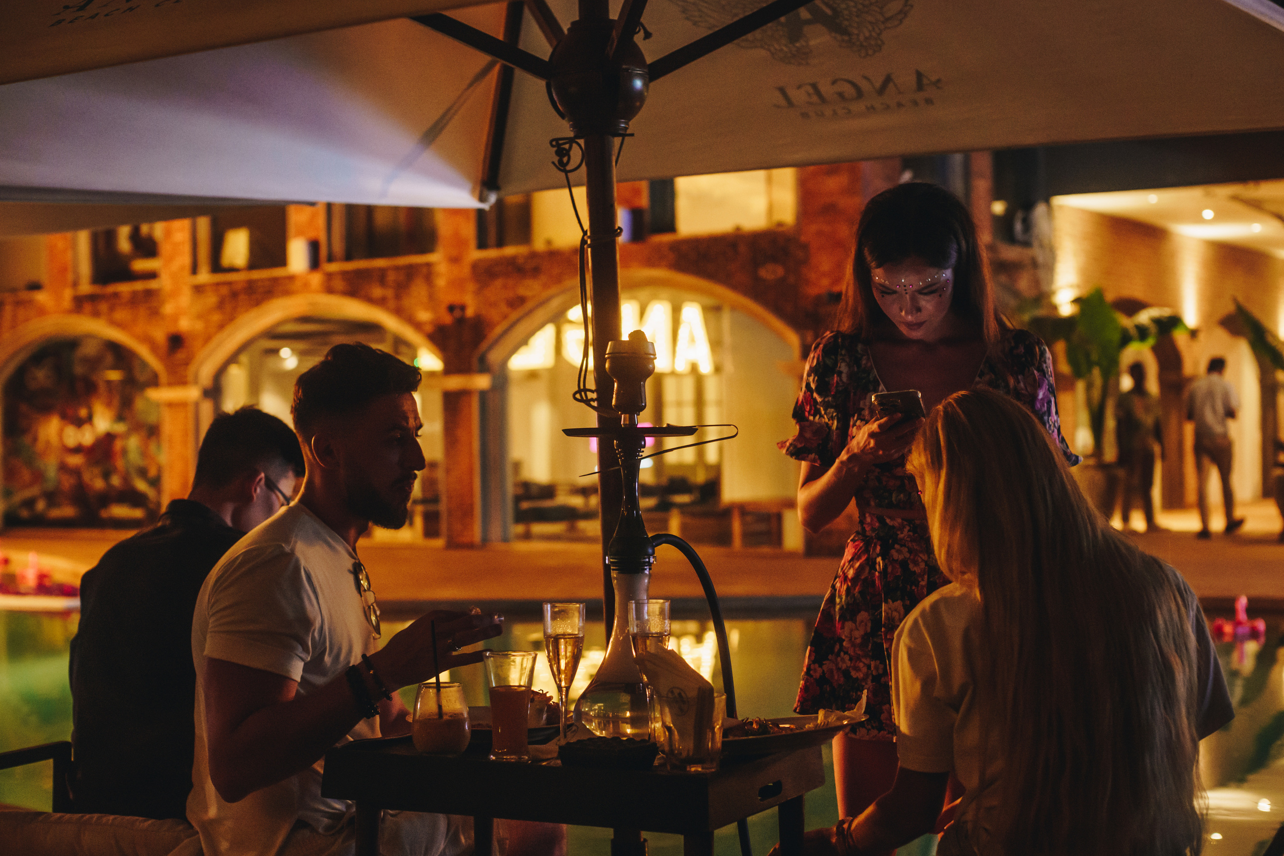 Вечеринка компании EWA в Angel Beach (Унаватуна, Шри-Ланка). Фотограф Марина Каныгина (Федосеева)