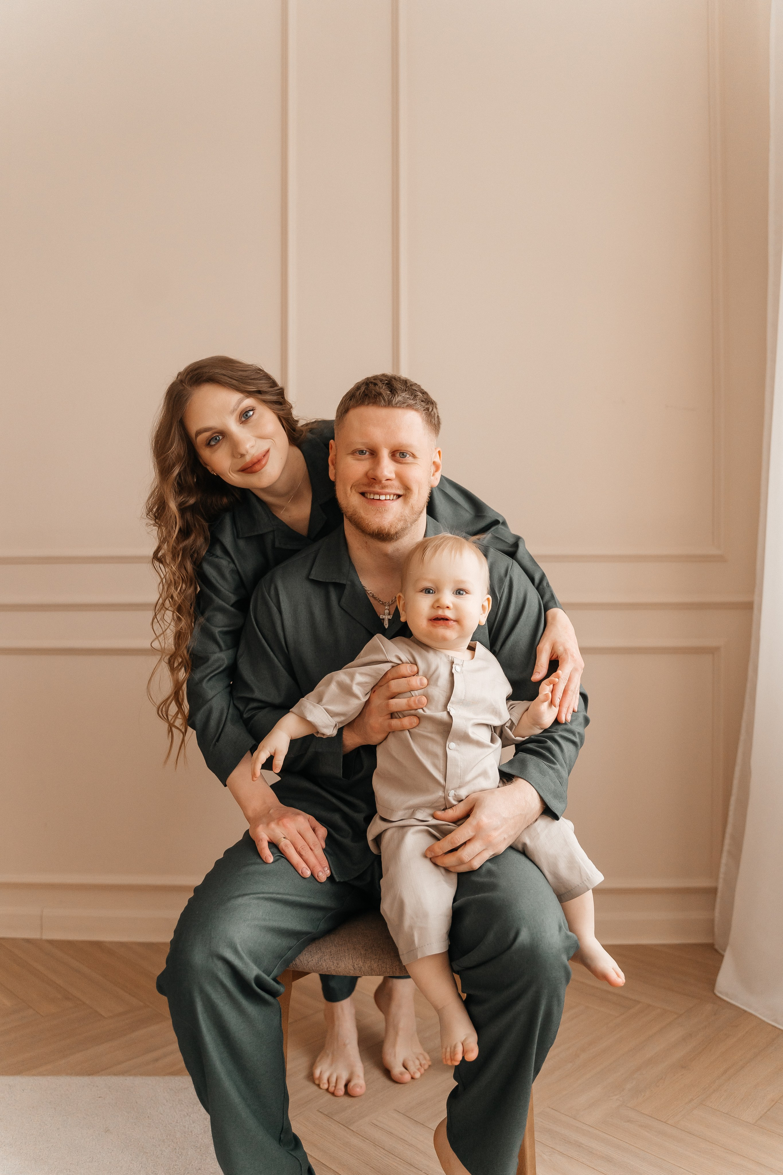 Илья, Таня и Мирон. Волик Мария