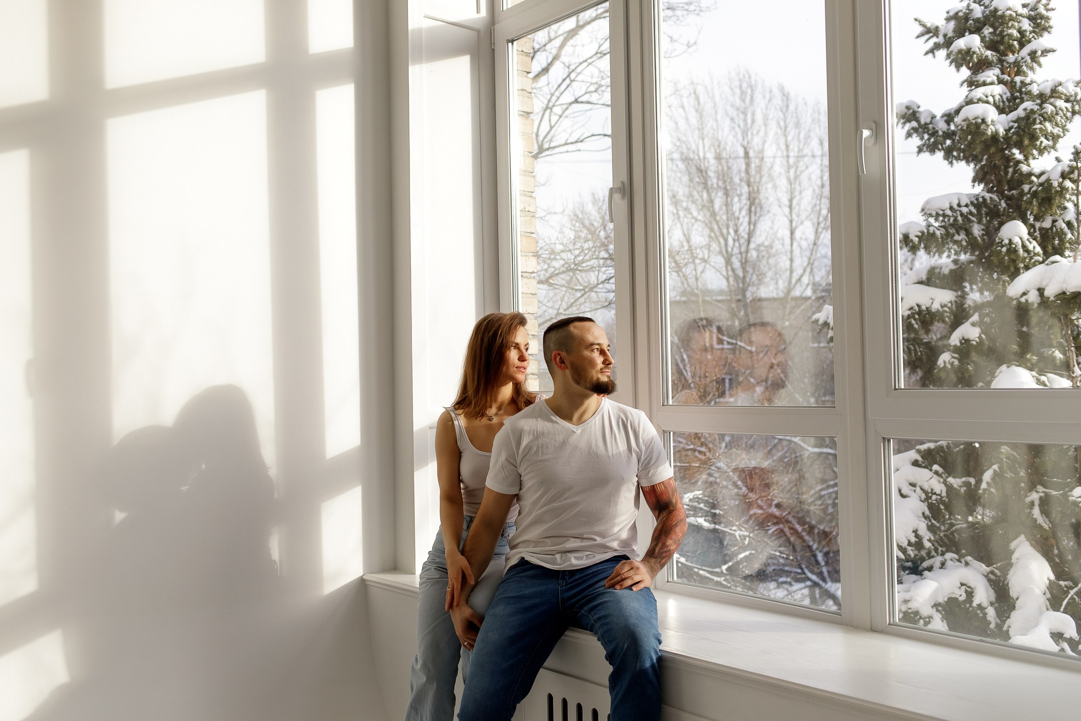 Камилла и Рушан. Фотограф Симонова Юлия. Пенза. Новогодняя фотосессия