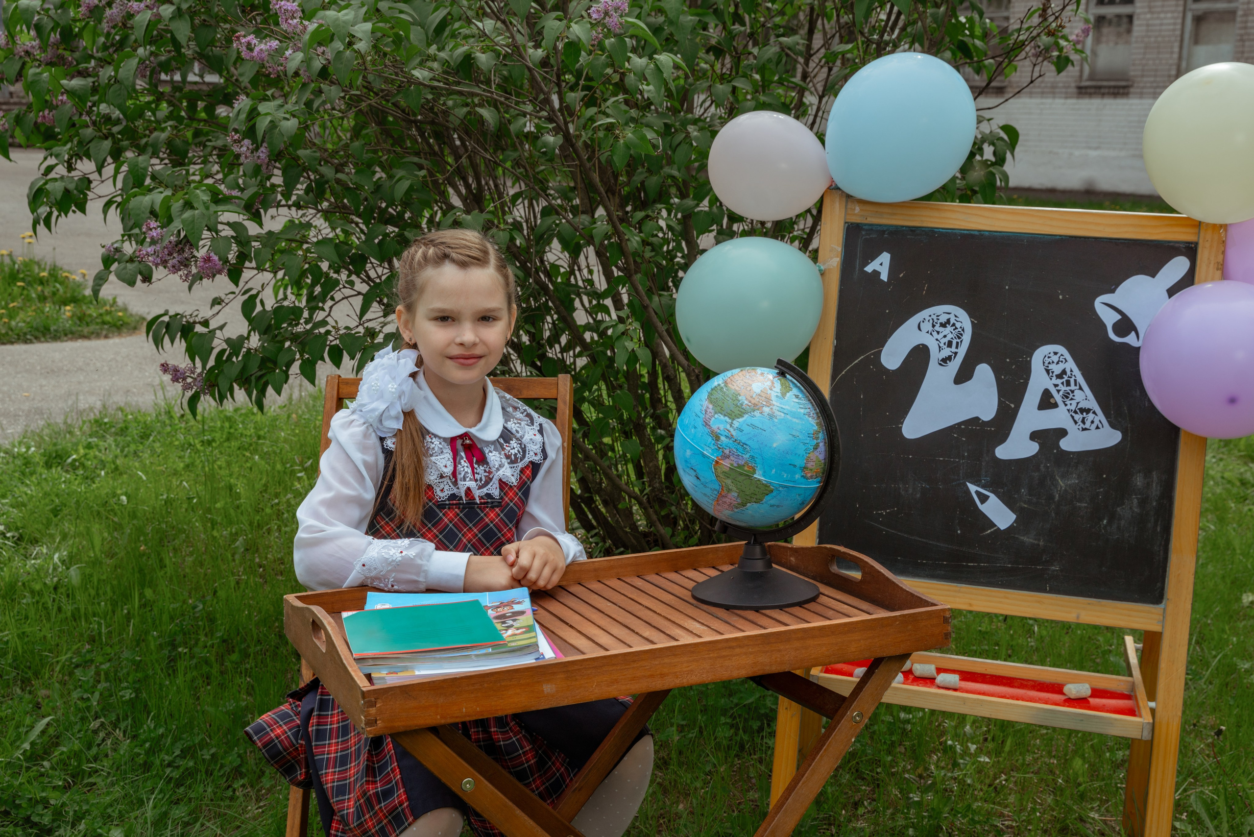 Школьная фотозона. Семейный и детский фотограф в Нижнем Новгороде