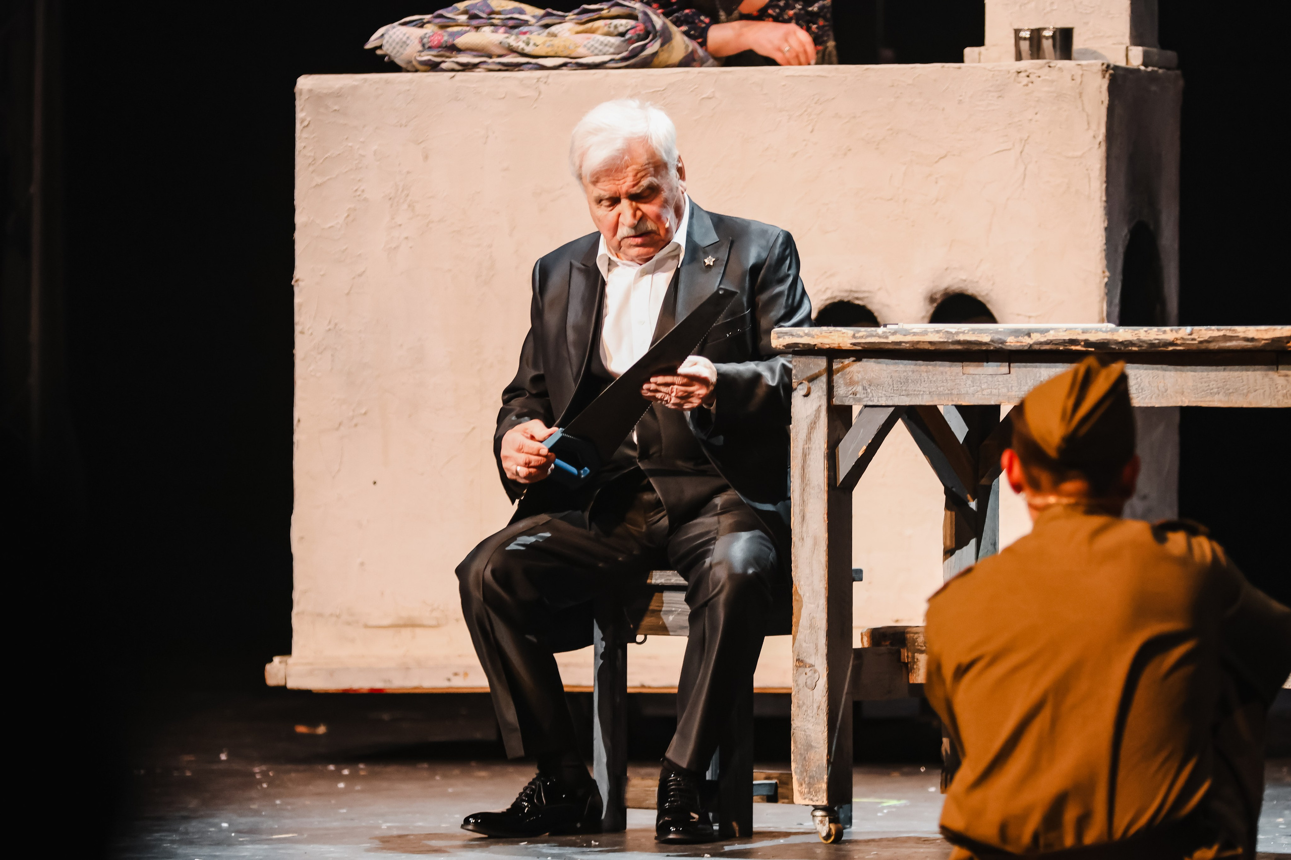 Василий Теркин, театр «Русская песня». Фотограф Ольга Махалова — Санкт-Петербург, Москва, Нижний Новгород