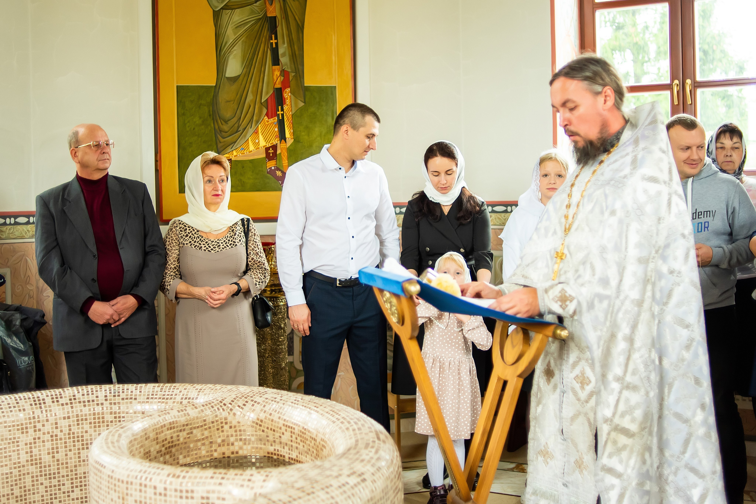 Крещение Владислава. Фотограф Юлия Попова