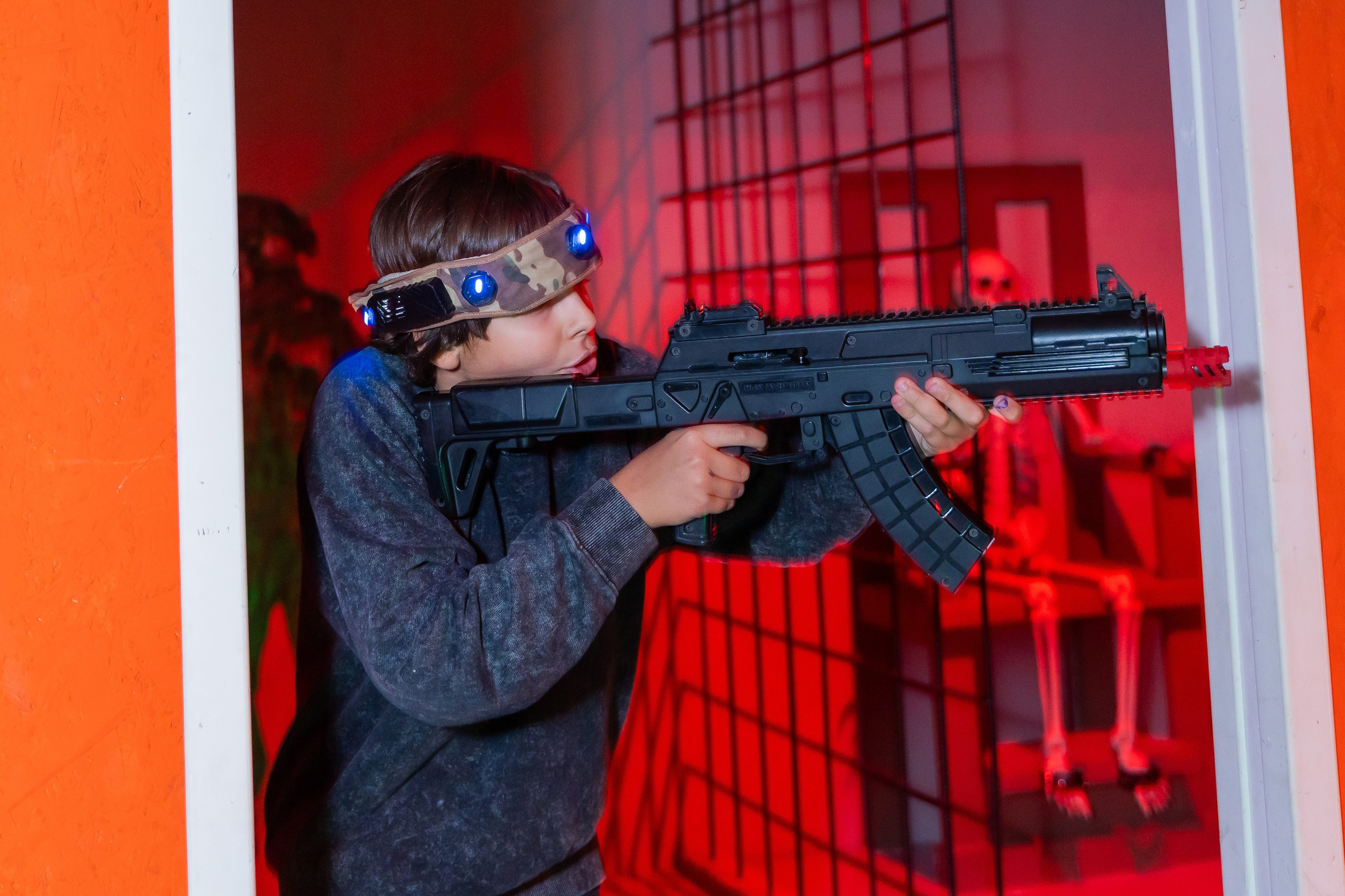 Лазертаг. Фотограф Юлия Попова