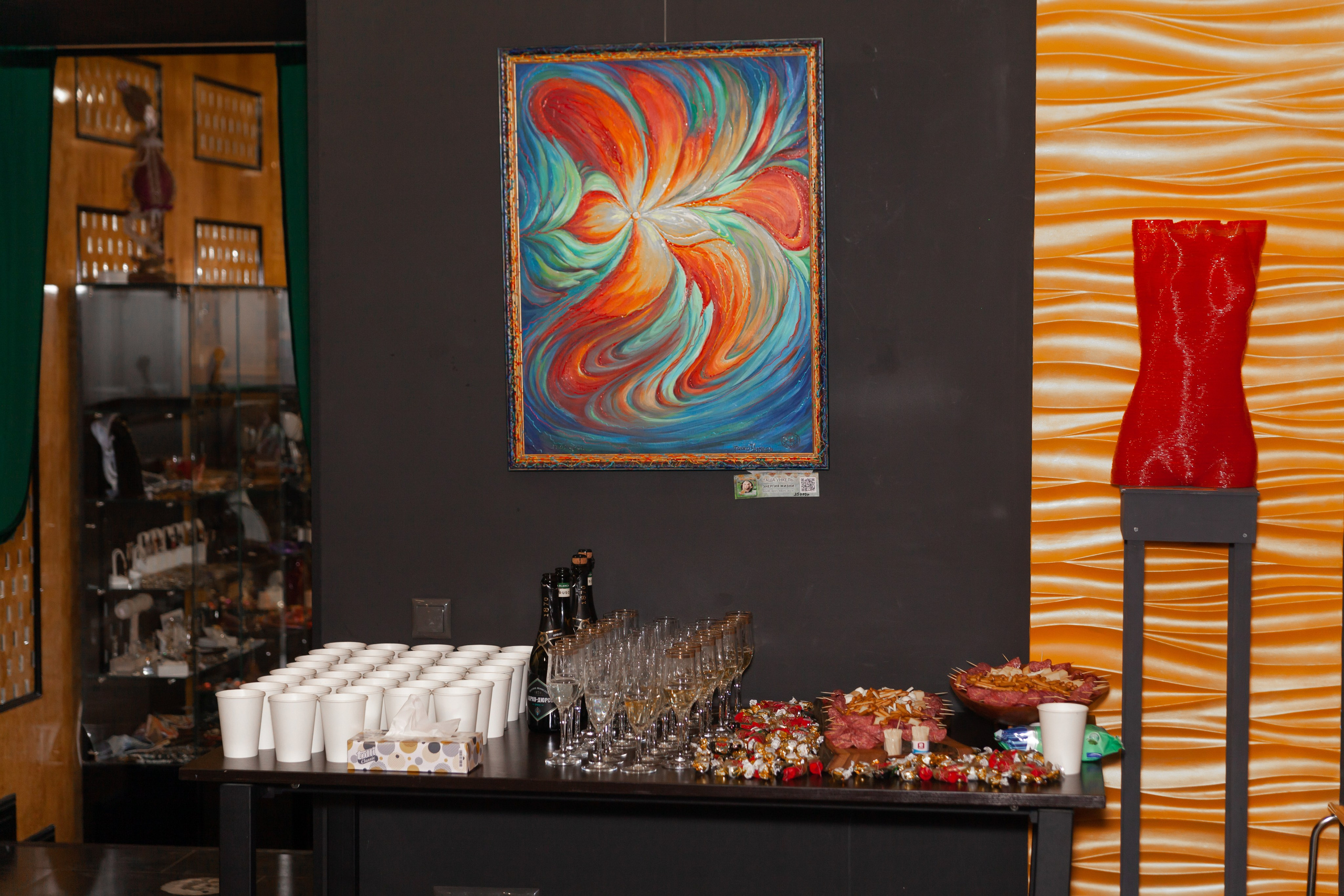 Открытие выставки КРАСКИ ОСЕНИ в Палате ремёсел. Портретный фотограф в СПб Ирина Маринина