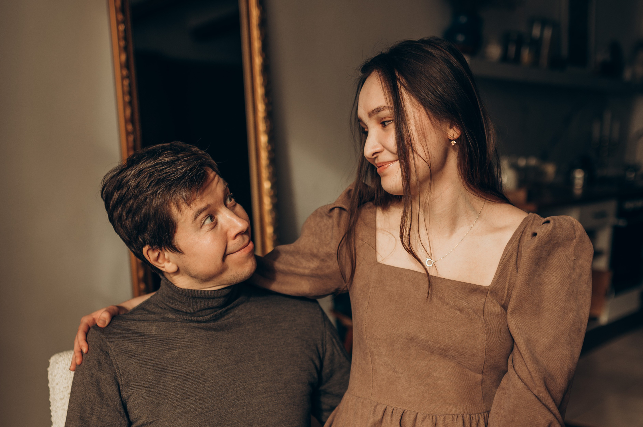 Уютная семейная съёмка в студии. Семейный фотограф в Домодедово и Москве Елена Пичугина