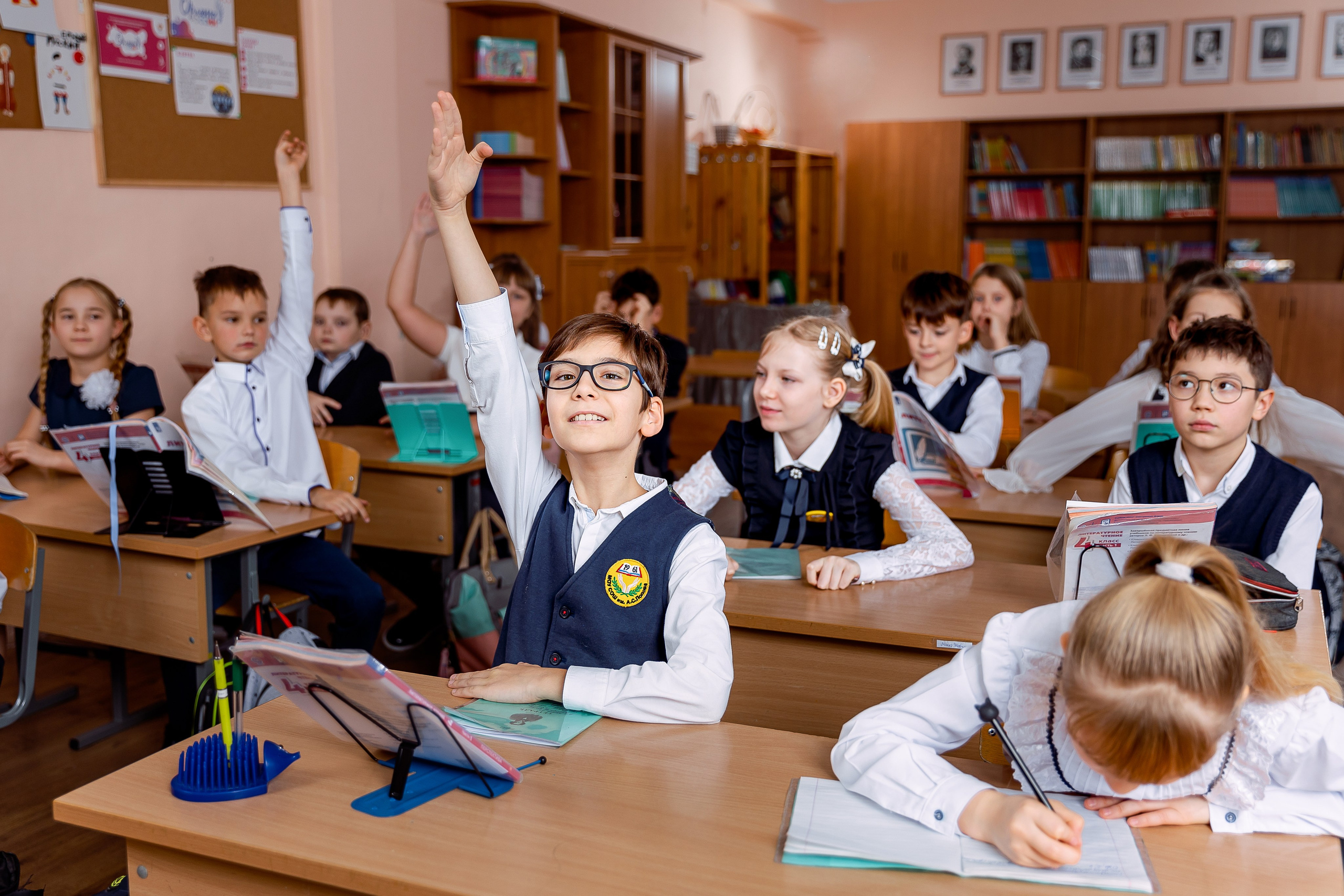 Репортаж на уроках. Семейный и детский фотограф Комина Елена, Власиха, Одинцово