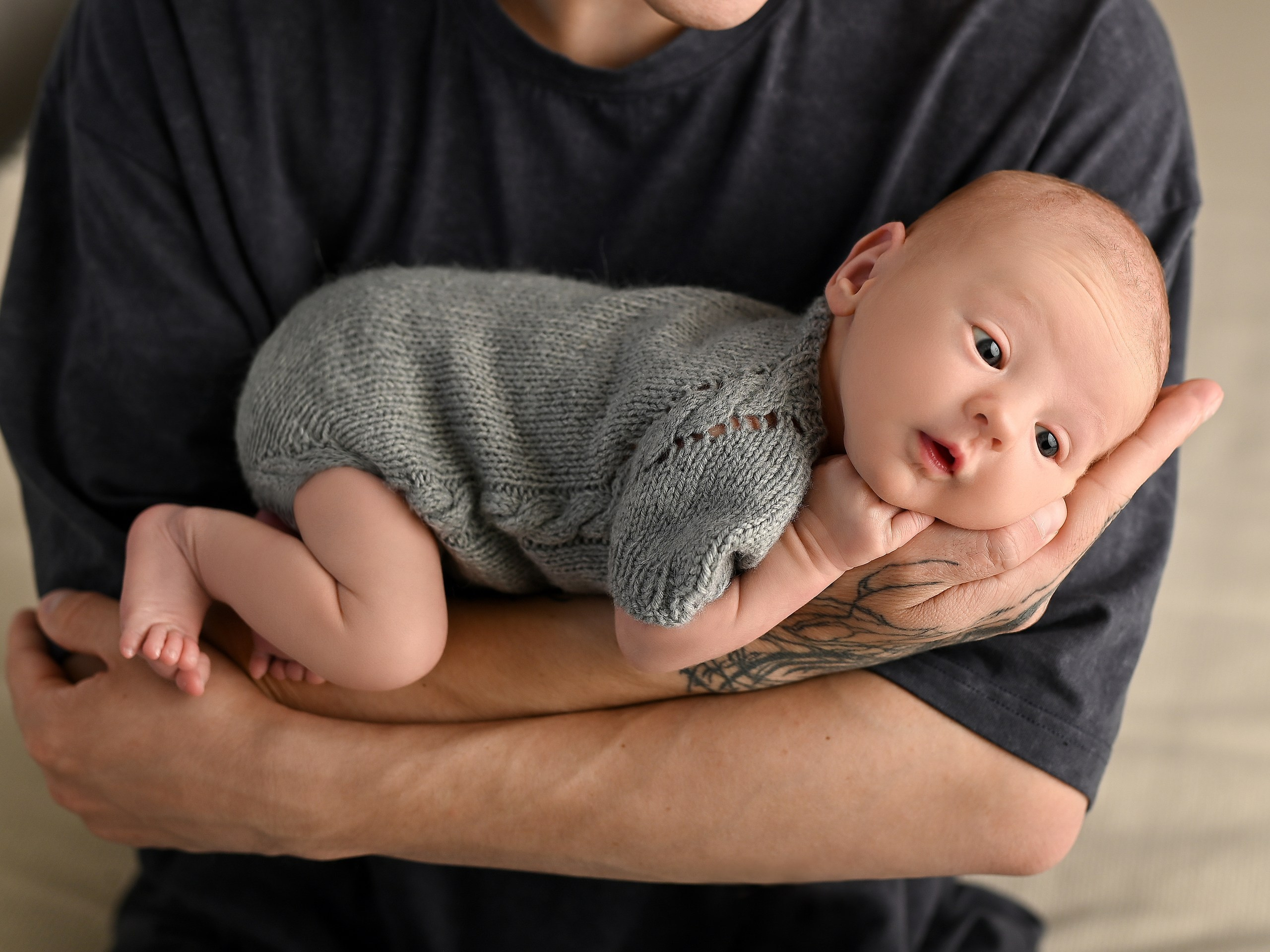 Лайфстайл с элементами ньюборн. Фотограф новорождённых малышей в Краснодаре Татьяна Нагорная