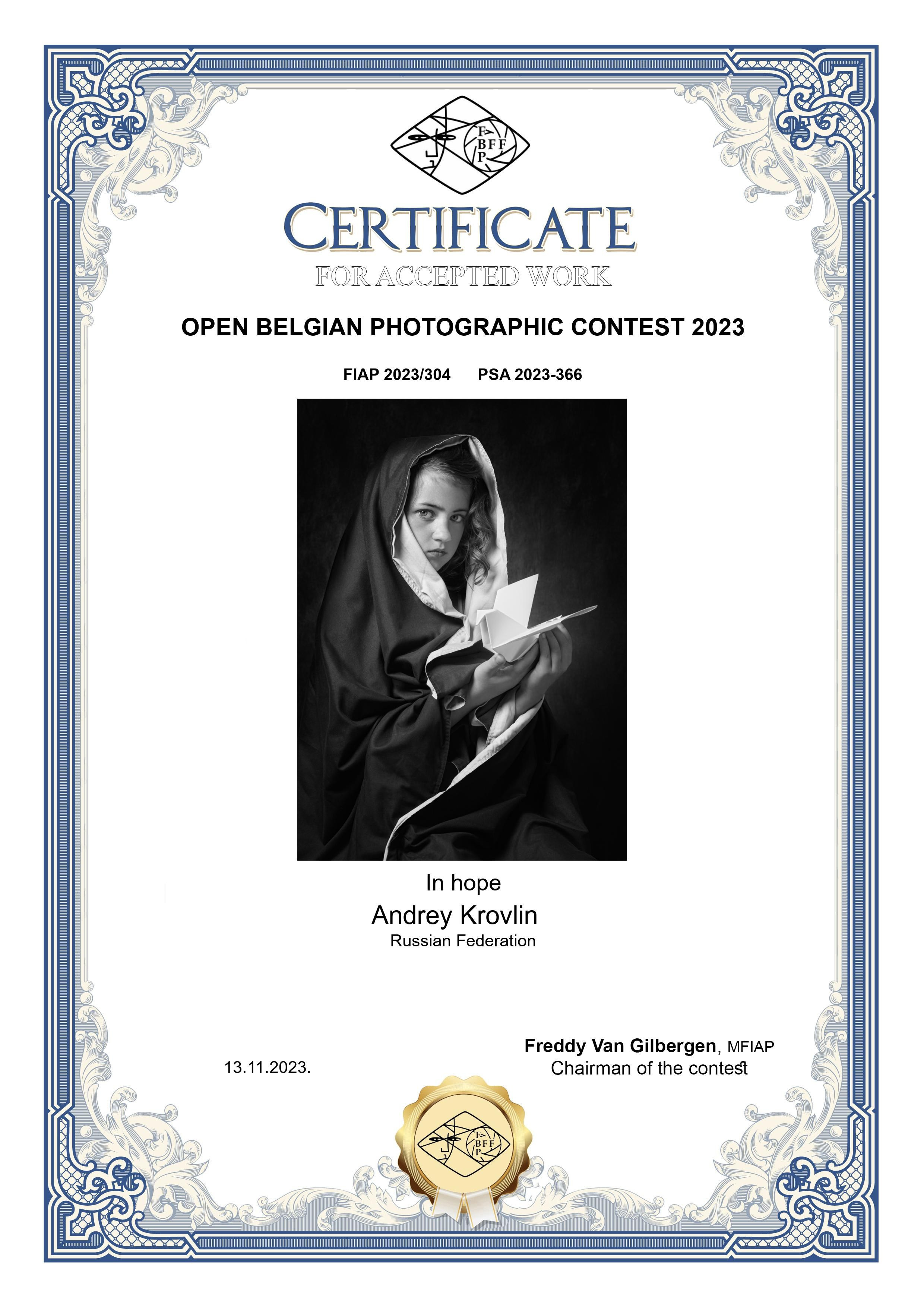 Остальные награды (дипломы, акцепты, работы участвующие в фотовыставках). Андрей Кровлин — фотограф в Славянке