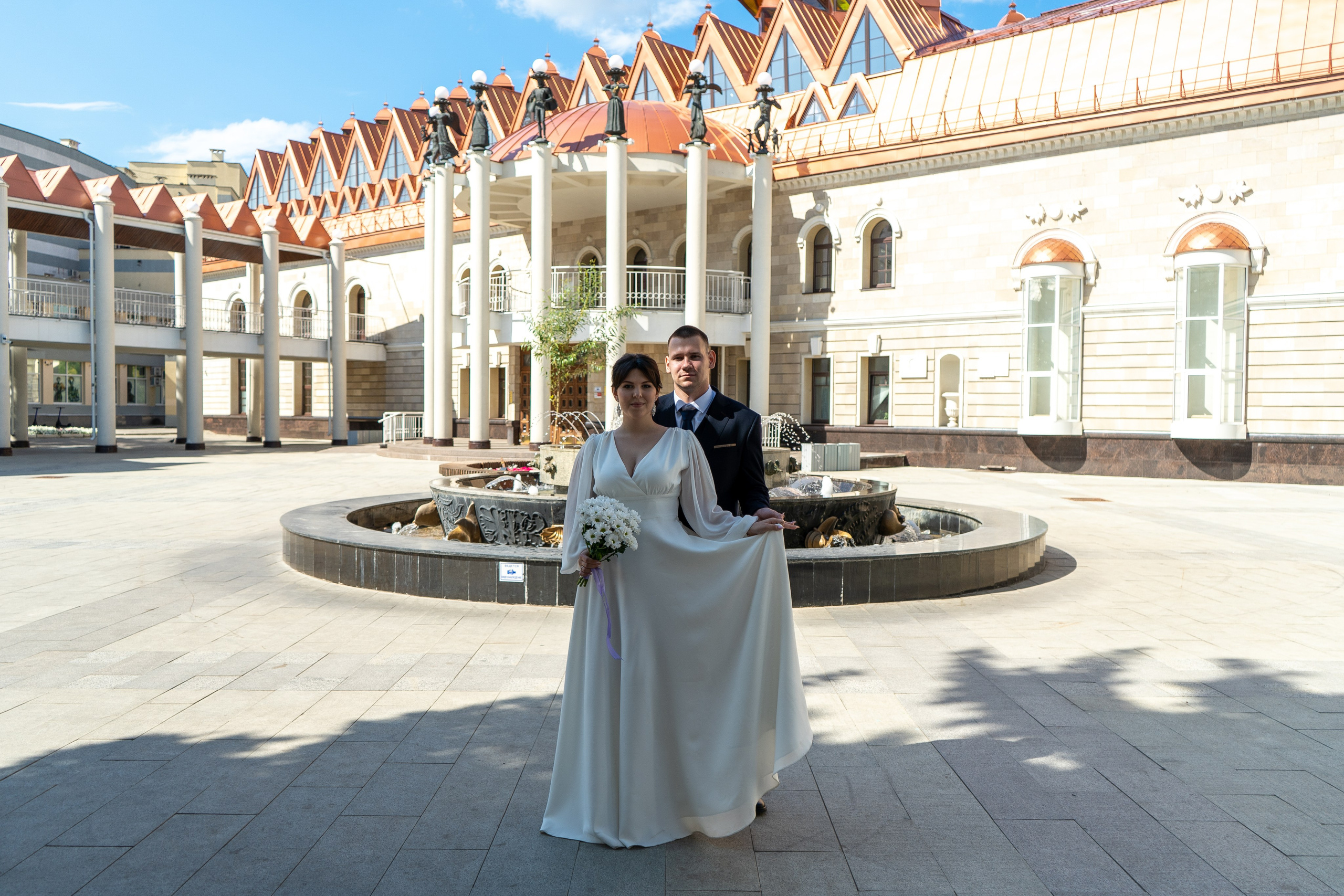 Кукольный театр в Воронеже, свадебная фотопрогулка с фотографом Оксаной