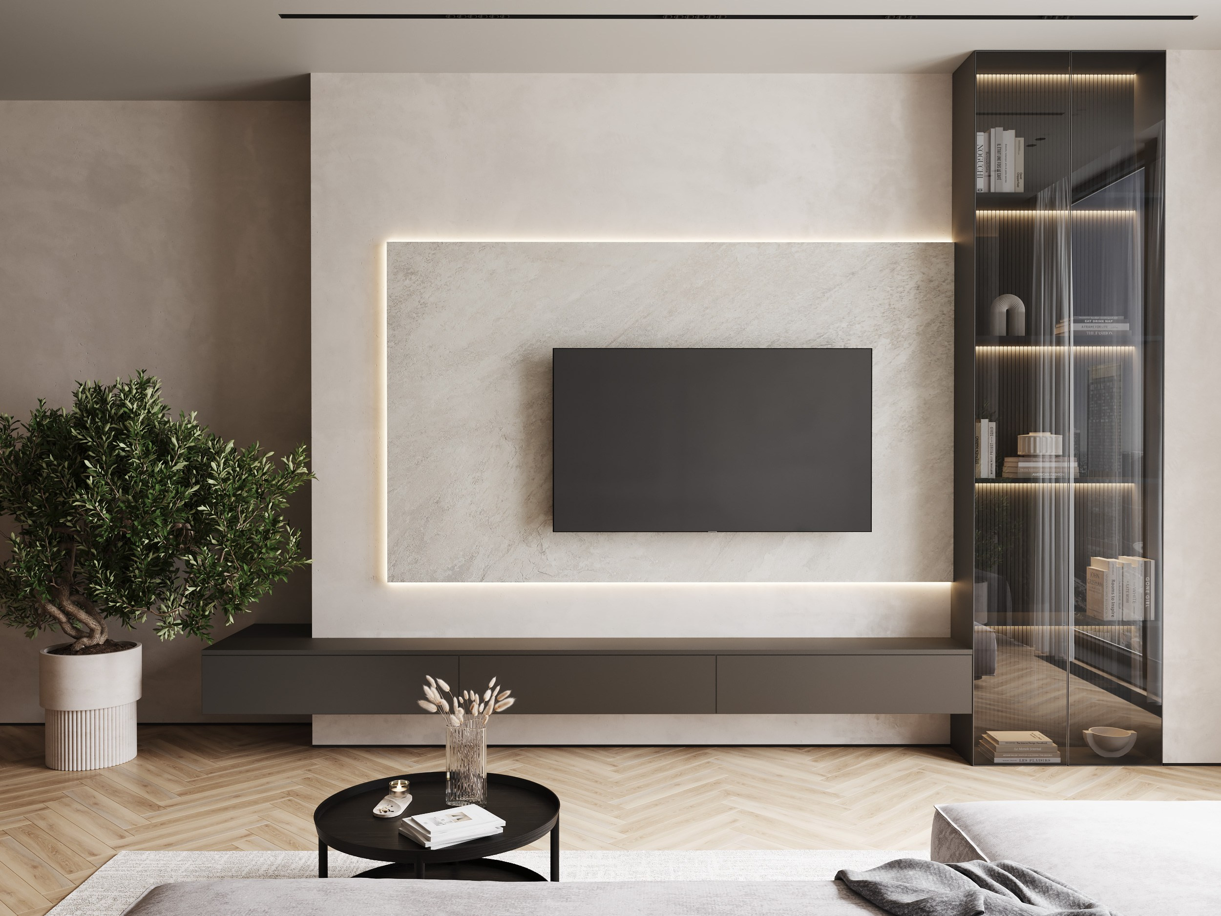 Neva Towers. Дизайн интерьера | 3D визуализация | Миланская Марина