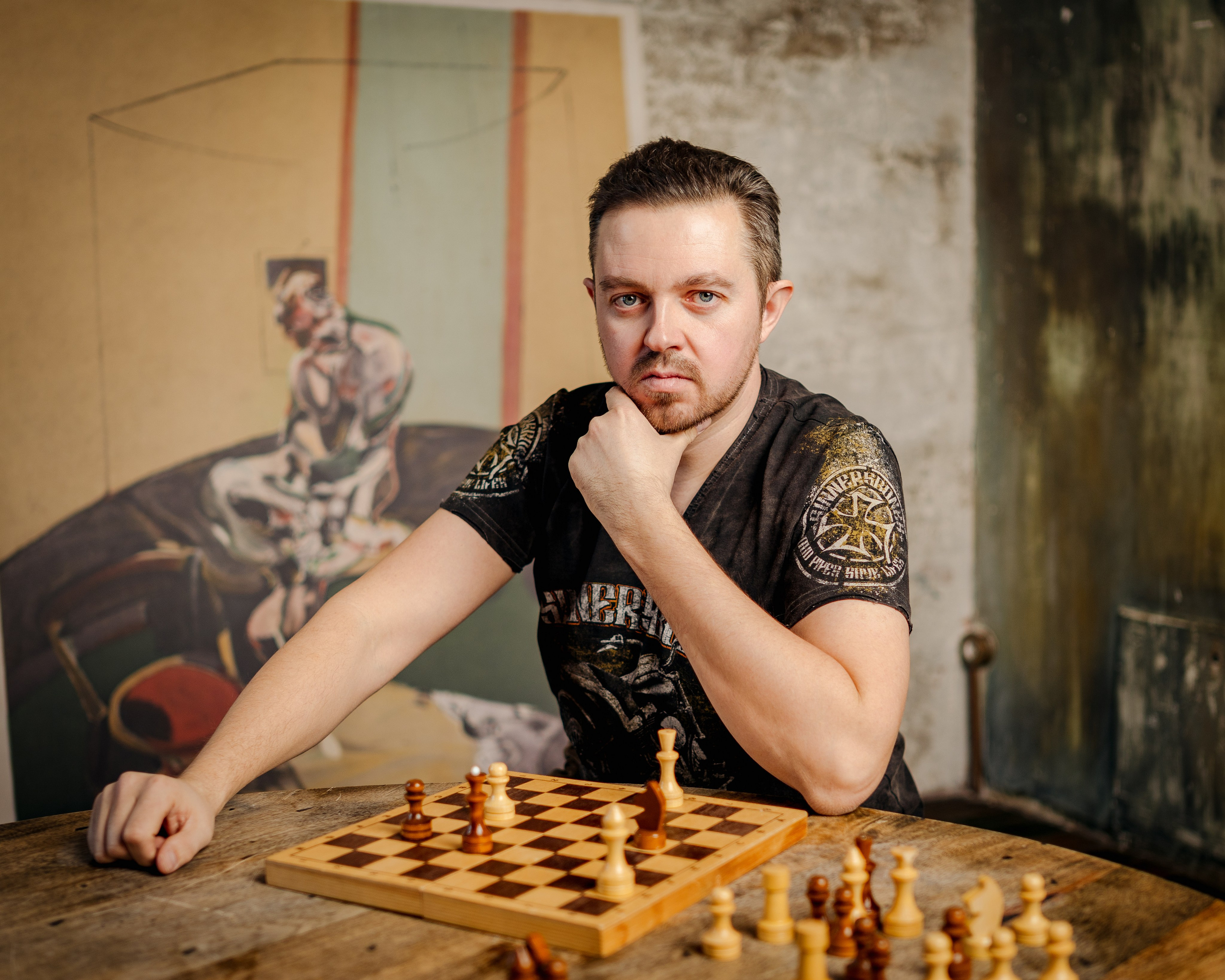 Мужской портрет. Портретный и семейный фотограф в Москве/Видное