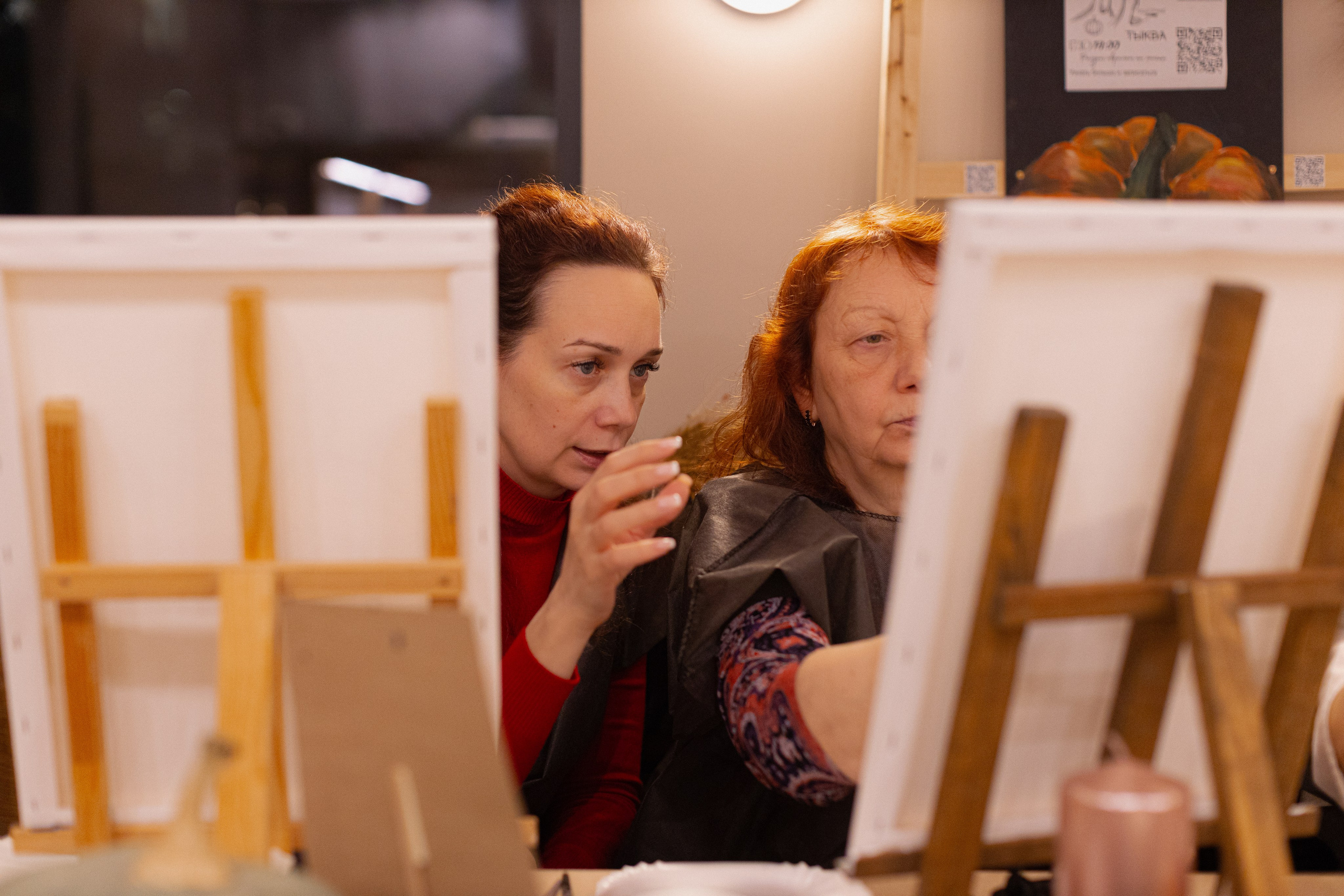 МК Тыква в кафе Здрасте. Анастасия Ракчеева Художник