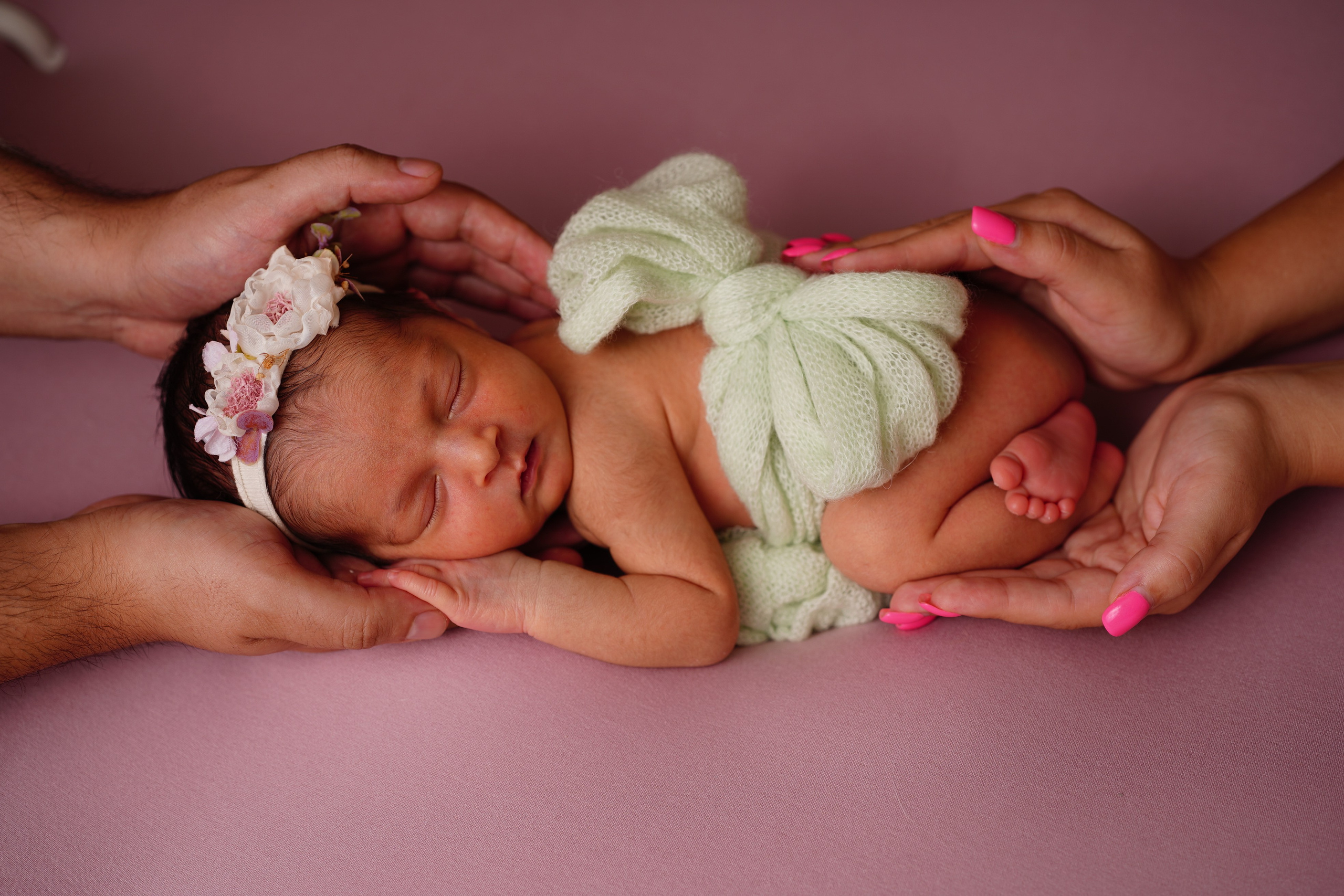 Жасмин 9 дней. Фотограф новорожденных в Нижнем Новгороде Сергеева Оксана