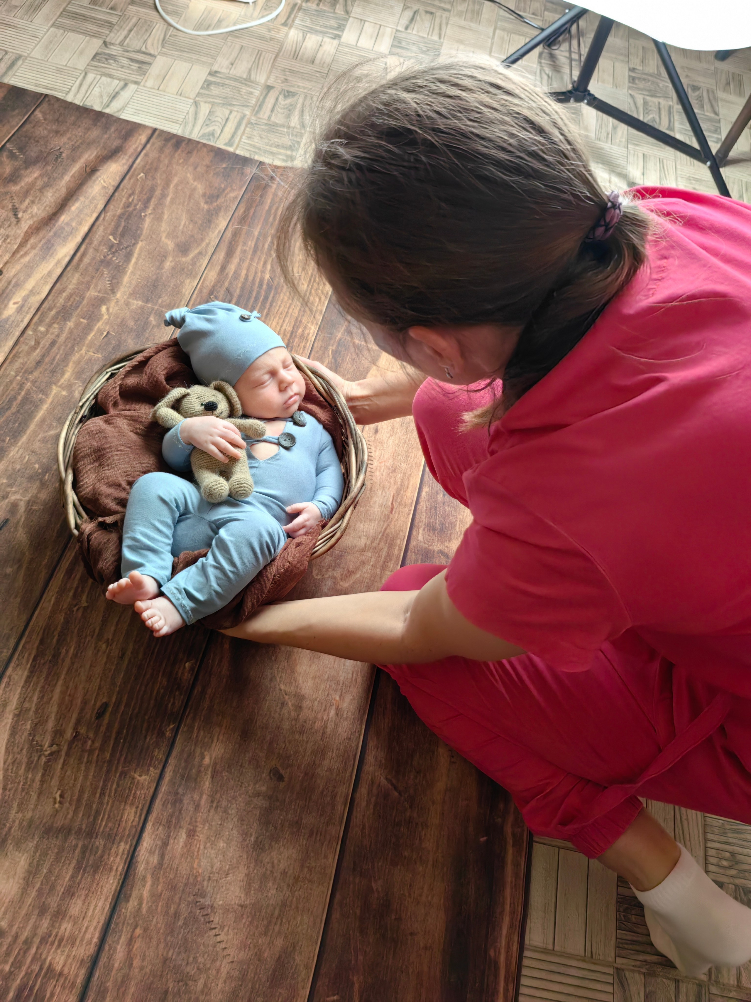 История одной съёмки (бэкстейдж). Фотограф новорождённых Анапа Елена Кушнарь