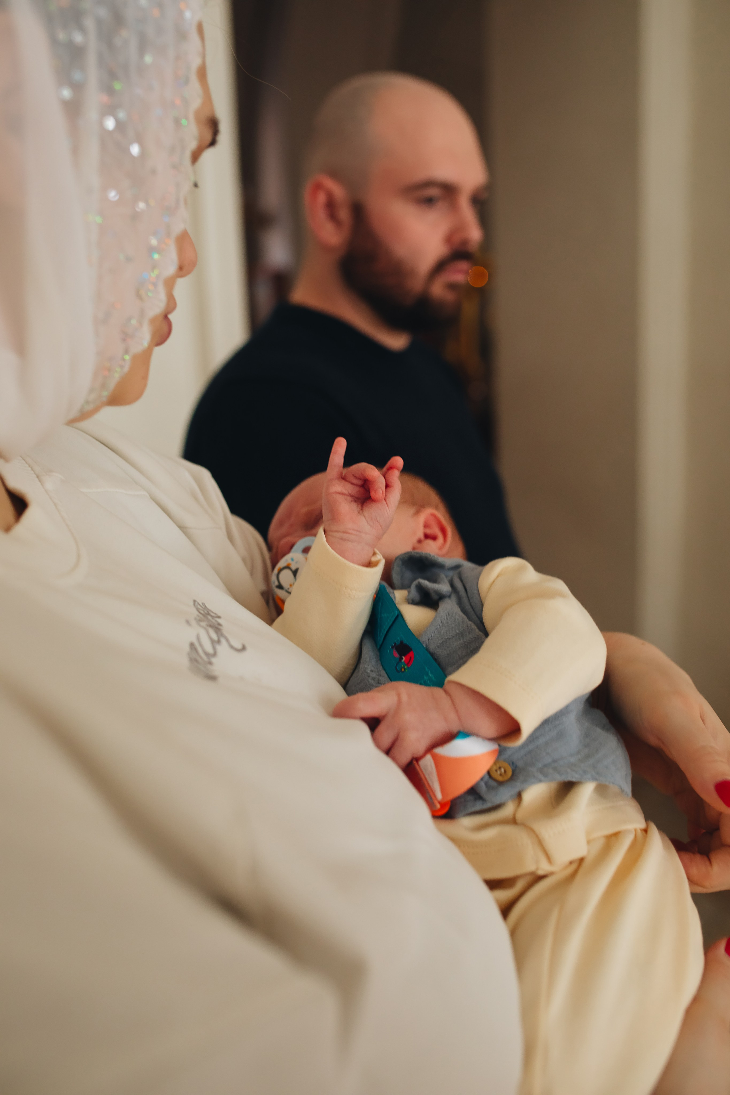 Крещение в светлом Храме. Семейный и детский фотограф в Москве Дорогова Екатерина