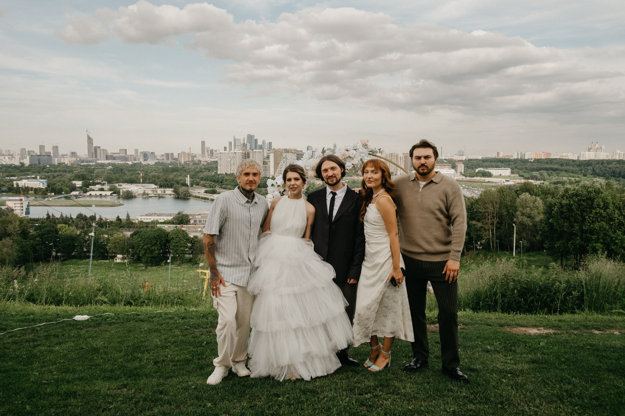 На высоте. Свадебный фотограф Александра Тюлякова