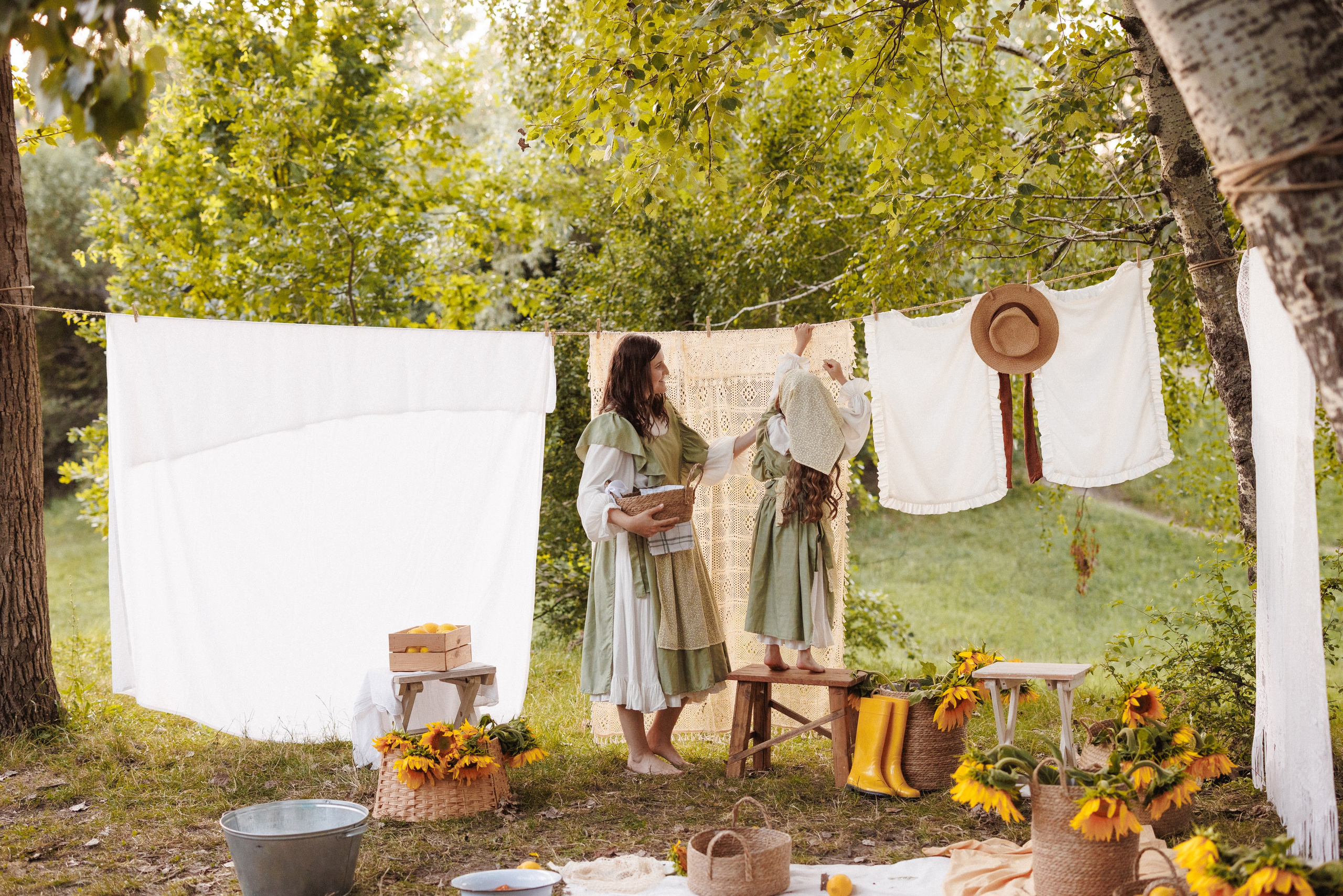 «Стирка». Семейный и детский фотограф в Краснодаре Анна Трашкова