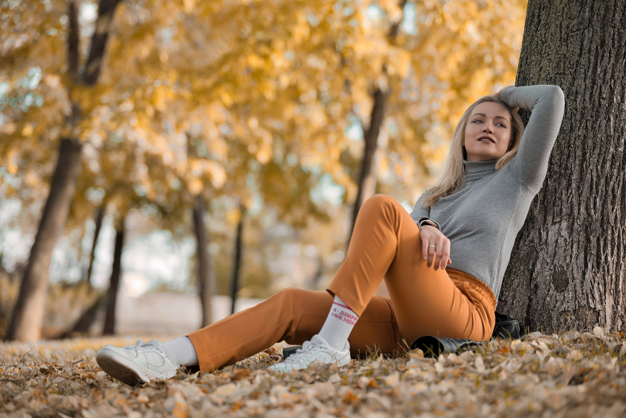 Осень цвета горчицы. Фотограф Денис Кривопусков