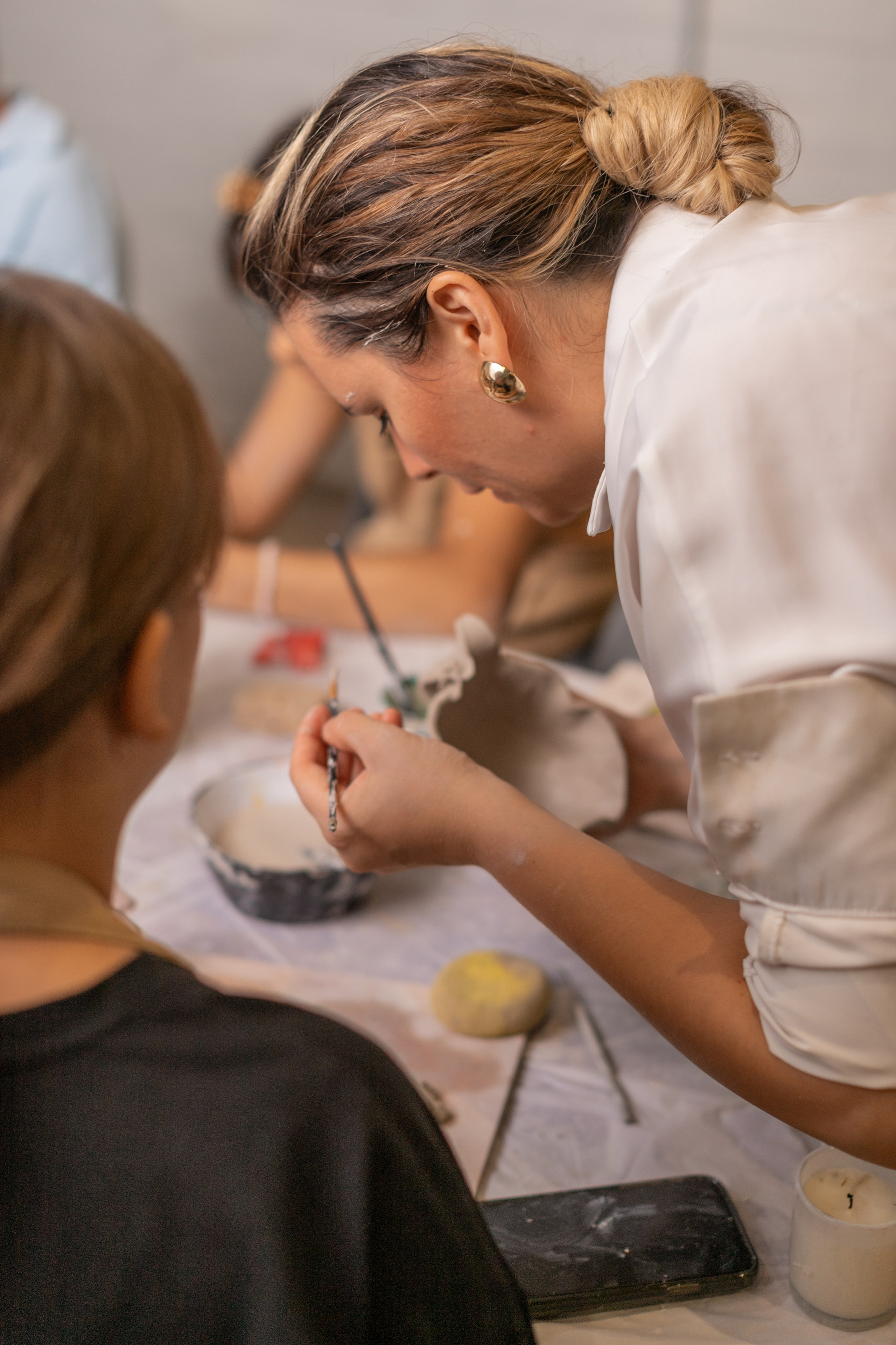 Гончарный МК Ирина и Юлия. Семейный и детский newborn фотограф в Ростове-на-Дону Наталья Лебедева