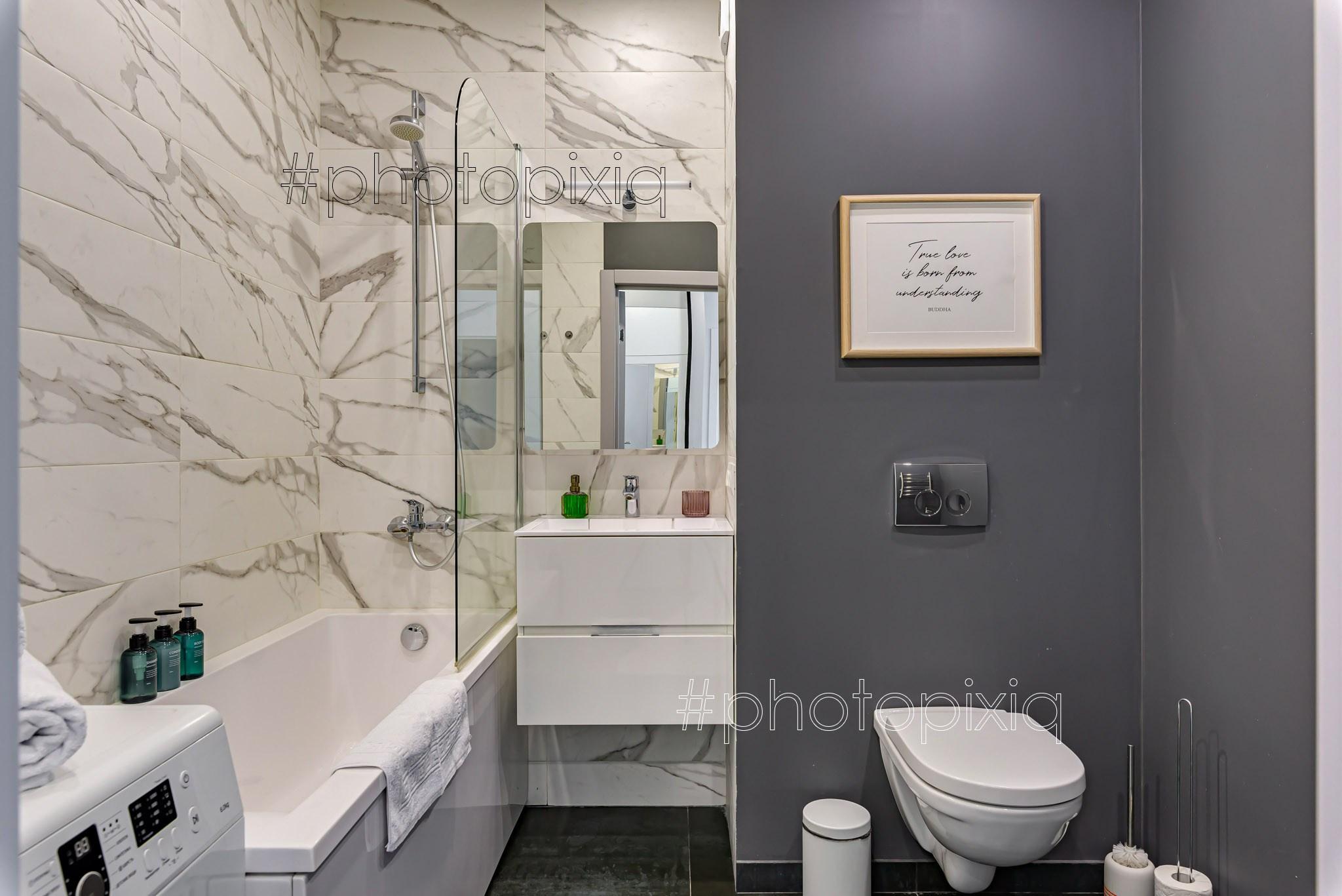 Фотосъёмка квартиры на Новодмитровской для аренды — Интерьерный фотограф Кузнецов Сергей. Хештег в поиске: #photopixiq