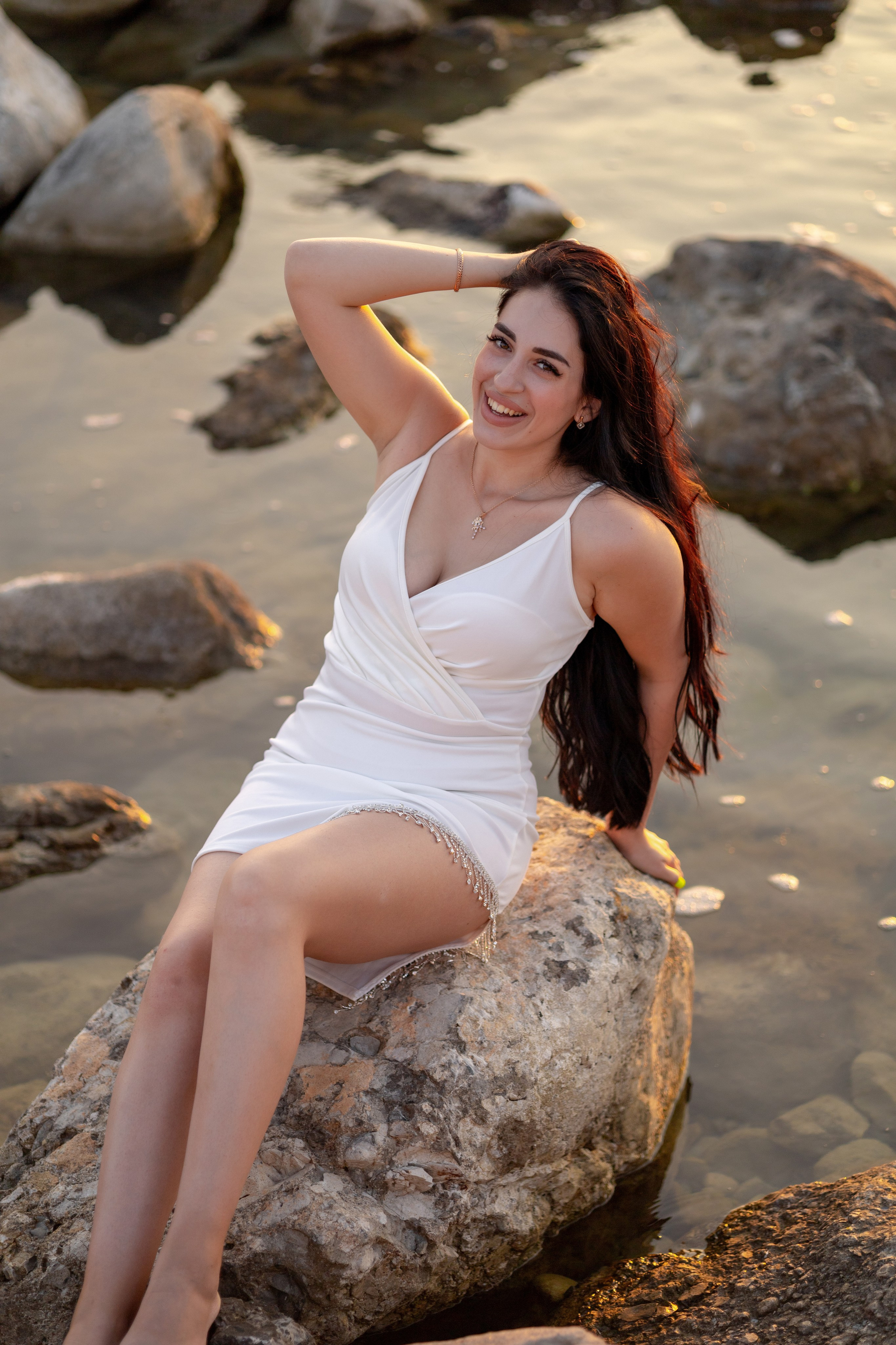 История любви на летнем закате. Семейный и портретный фотограф в Геленджике Любовь Бодрова