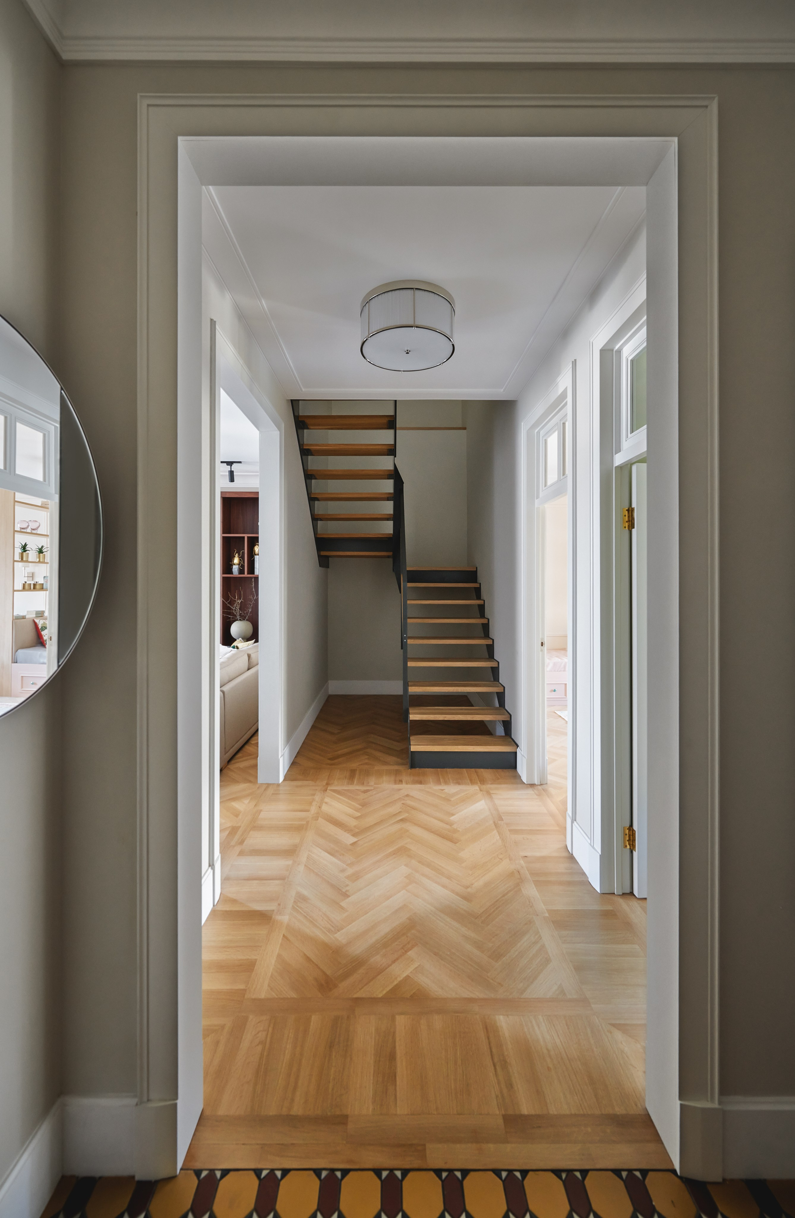 Двухуровневая квартира в историческом доме. Фотограф Наталья Вершинина