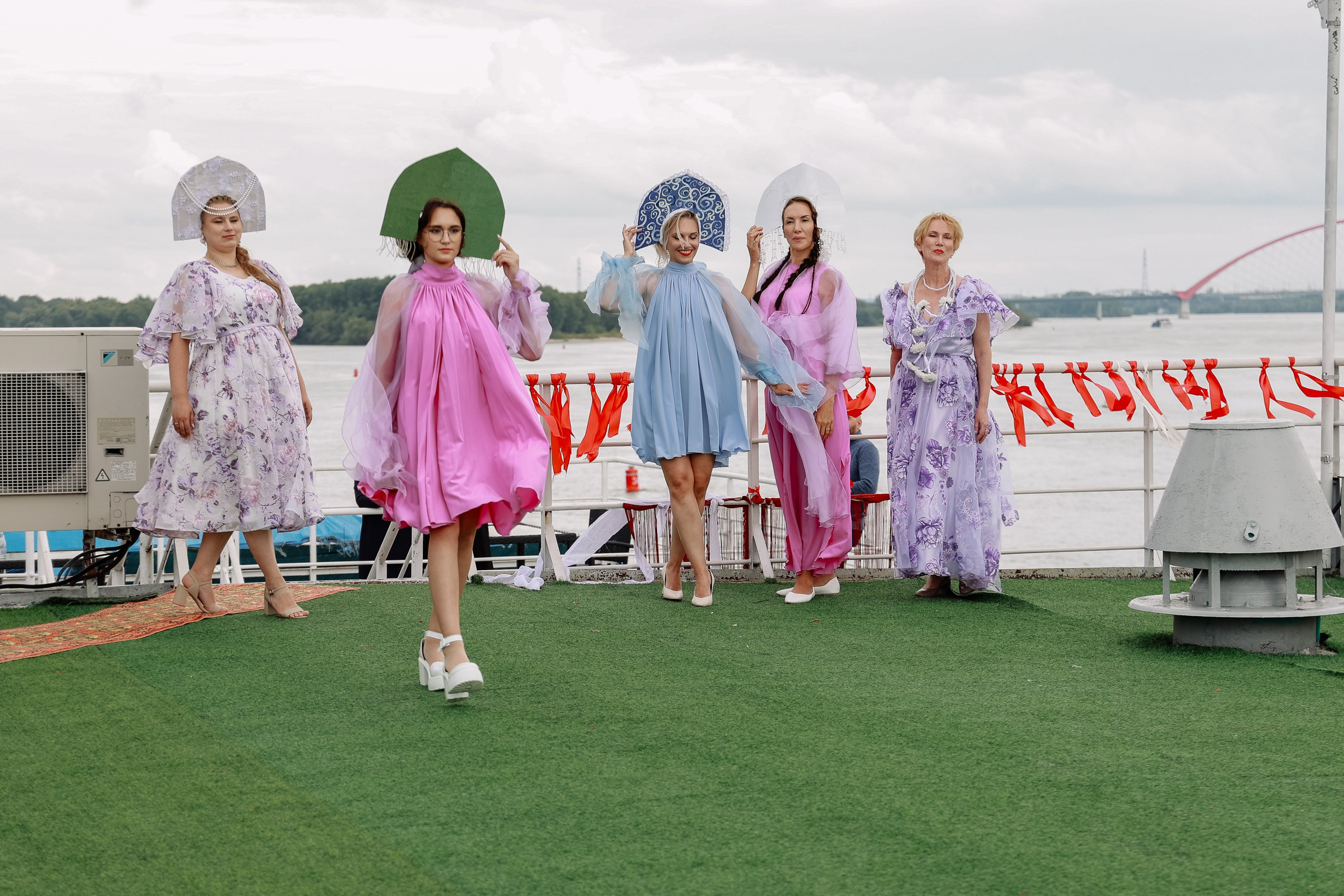 Модный показ «А-ля русс». Фотограф Юлия Мальцева