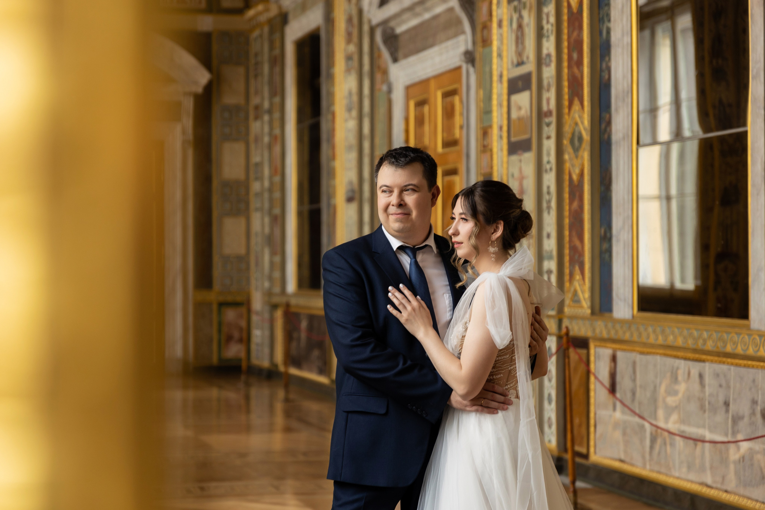Свадебная фотосессия в Эрмитаже. Семейный и свадебный фотограф в Санкт-Петербурге Татьяна Швыкова
