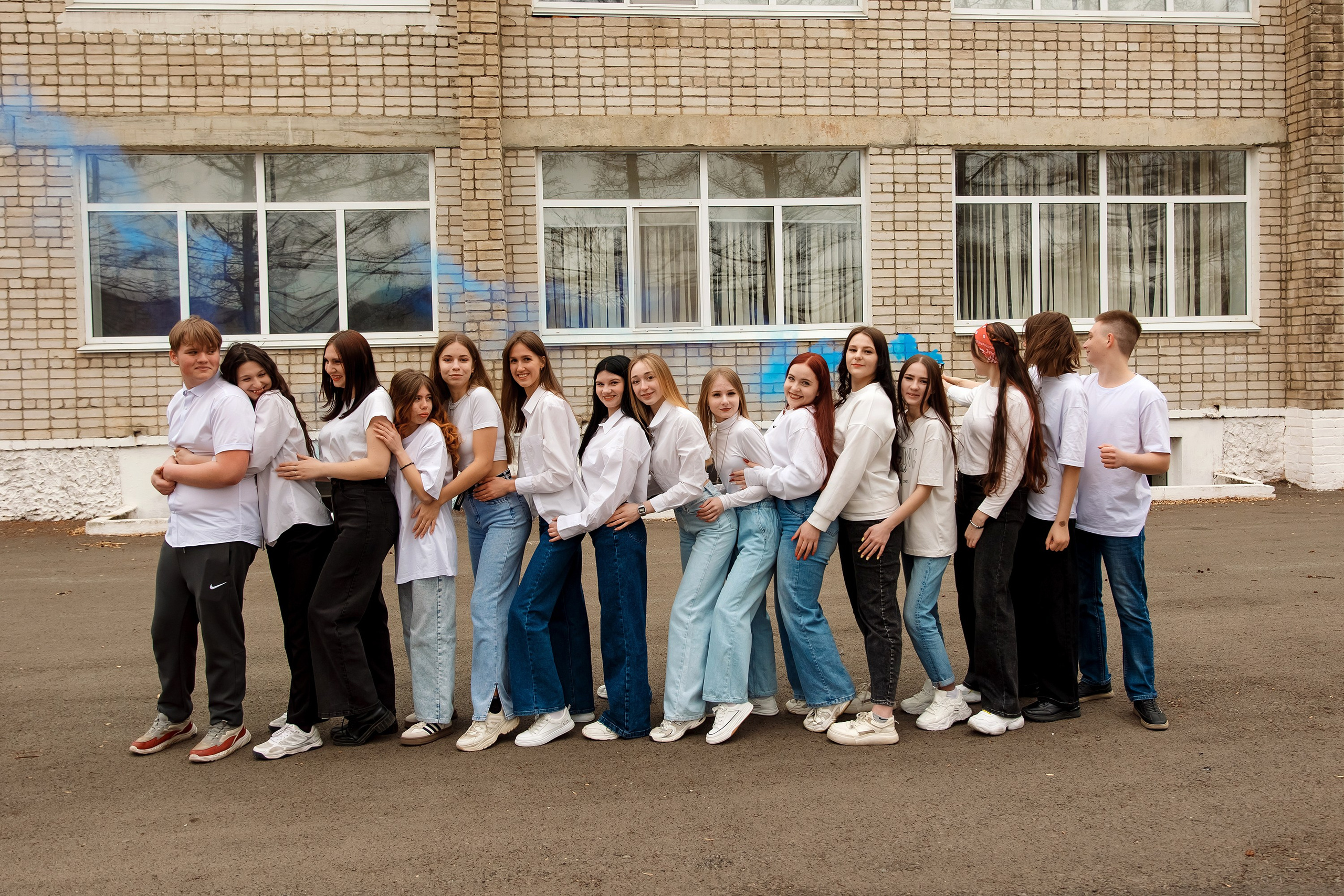 11 класс с. Барабаш. Фотограф Любовь Корниенко, Примоский край